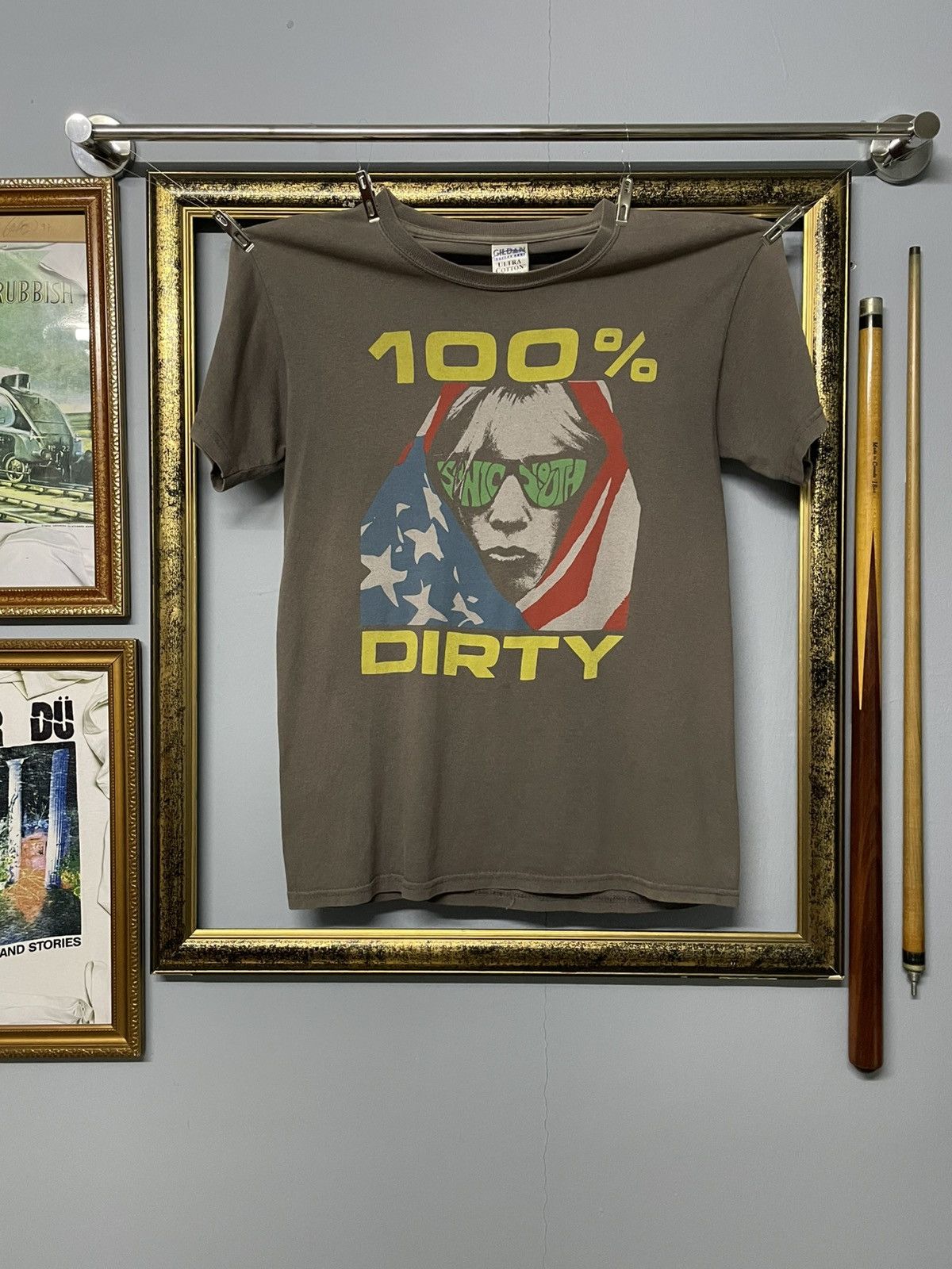 Vintage Original 100 Dirty Sonic Youth Kim Gordon Rare Tee Hoodie, Sweatshirt | PodTeesHub.com