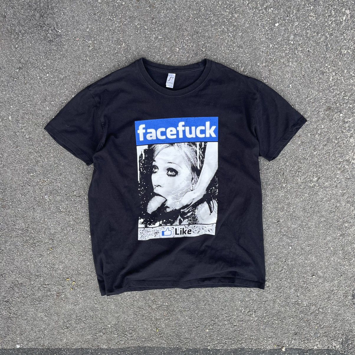 Vintage Facefuck Humor Funny Y2k Vintage T-Shirts, Hoodie, Sweatshirt