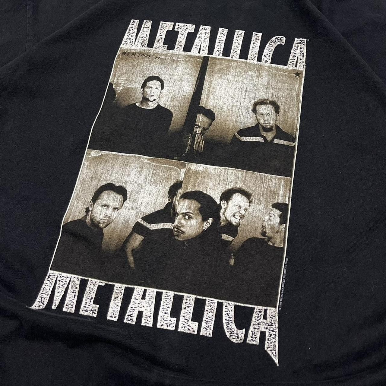 Vintage 1999 Metallica Tour Shirt Hoodie, Sweatshirt | PodTeesHub.com