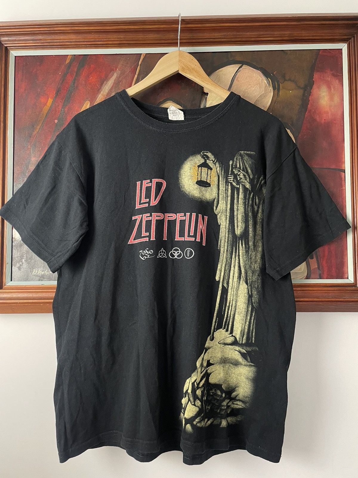 Led Zeppelin X Vintage Led Zeppelin Y2k 00s Rock Band Tee Hype Streetwear Rare Hoodie, Sweatshirt | PodTeesHub.com