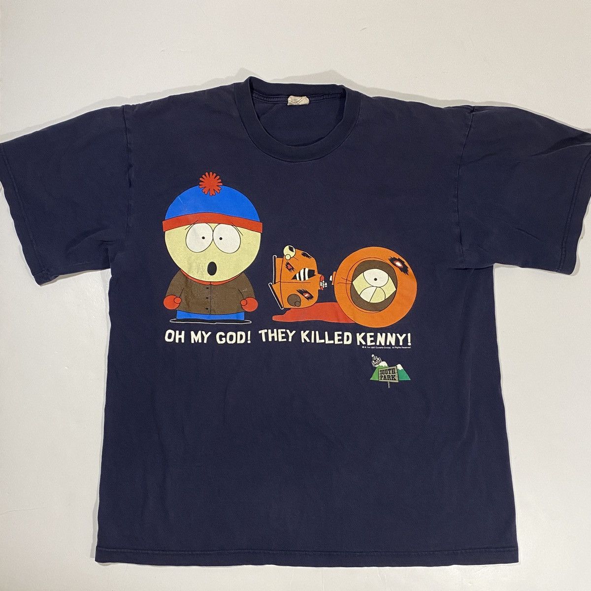 Vintage 97 South Park They Killed Kenny Tee Hoodie, Sweatshirt | PodTeesHub.com