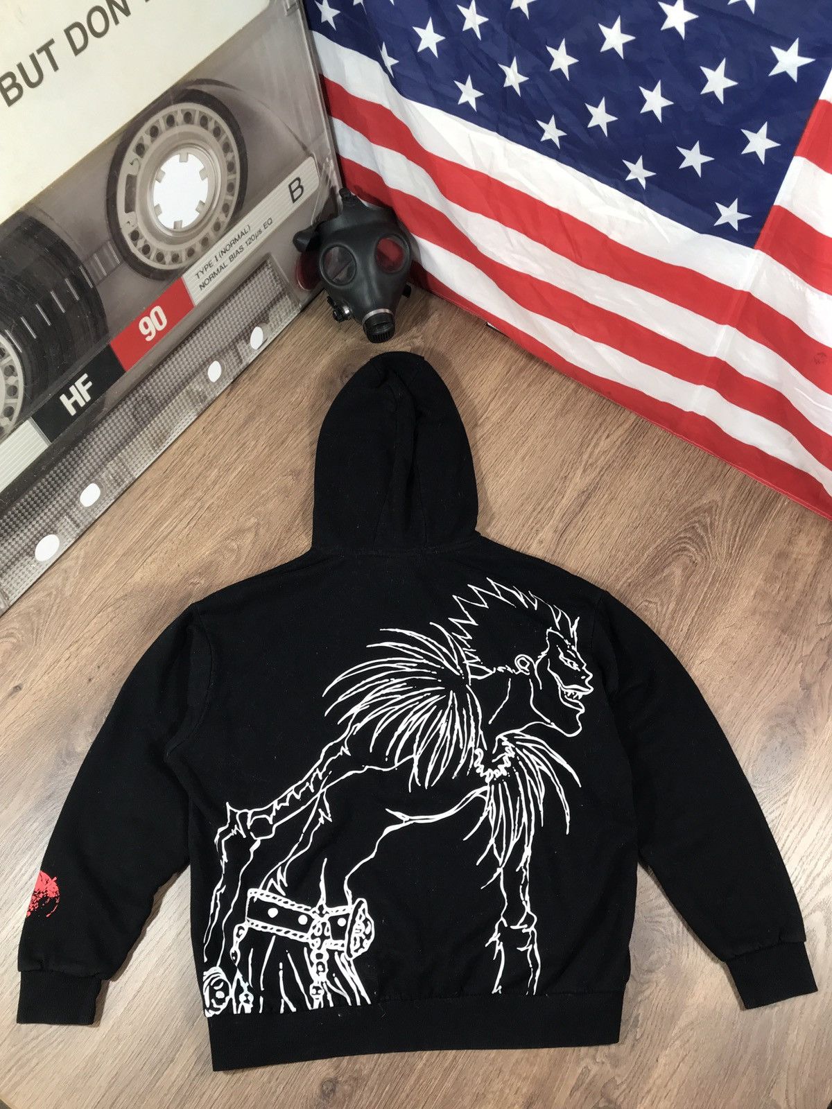 Vintage Death Note Cotton Hoodie Y2k Anima T-Shirts, Sweatshirt | PodTeesHub.com