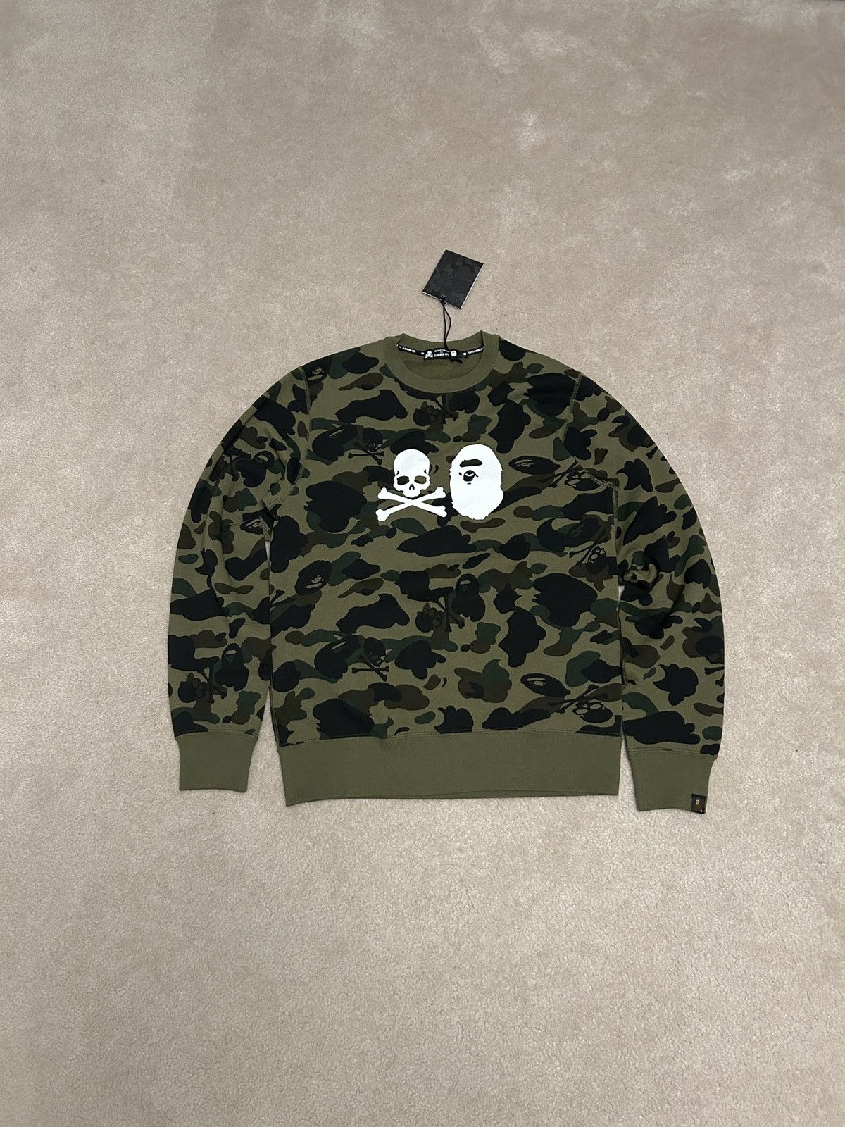 Mastermind Japan Bape Vs Mastermind Rare 1st Camo Crewneck T-Shirts, Hoodie, Sweatshirt | PodTeesHub.com