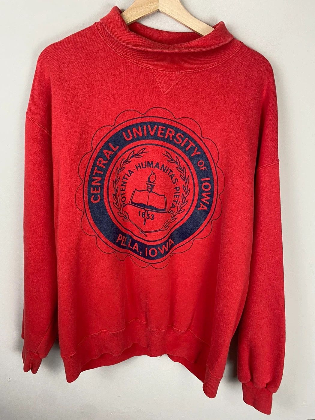 Vintage 90s Russell Central University Iowa Vintage T-Shirts, Hoodie, Sweatshirt
