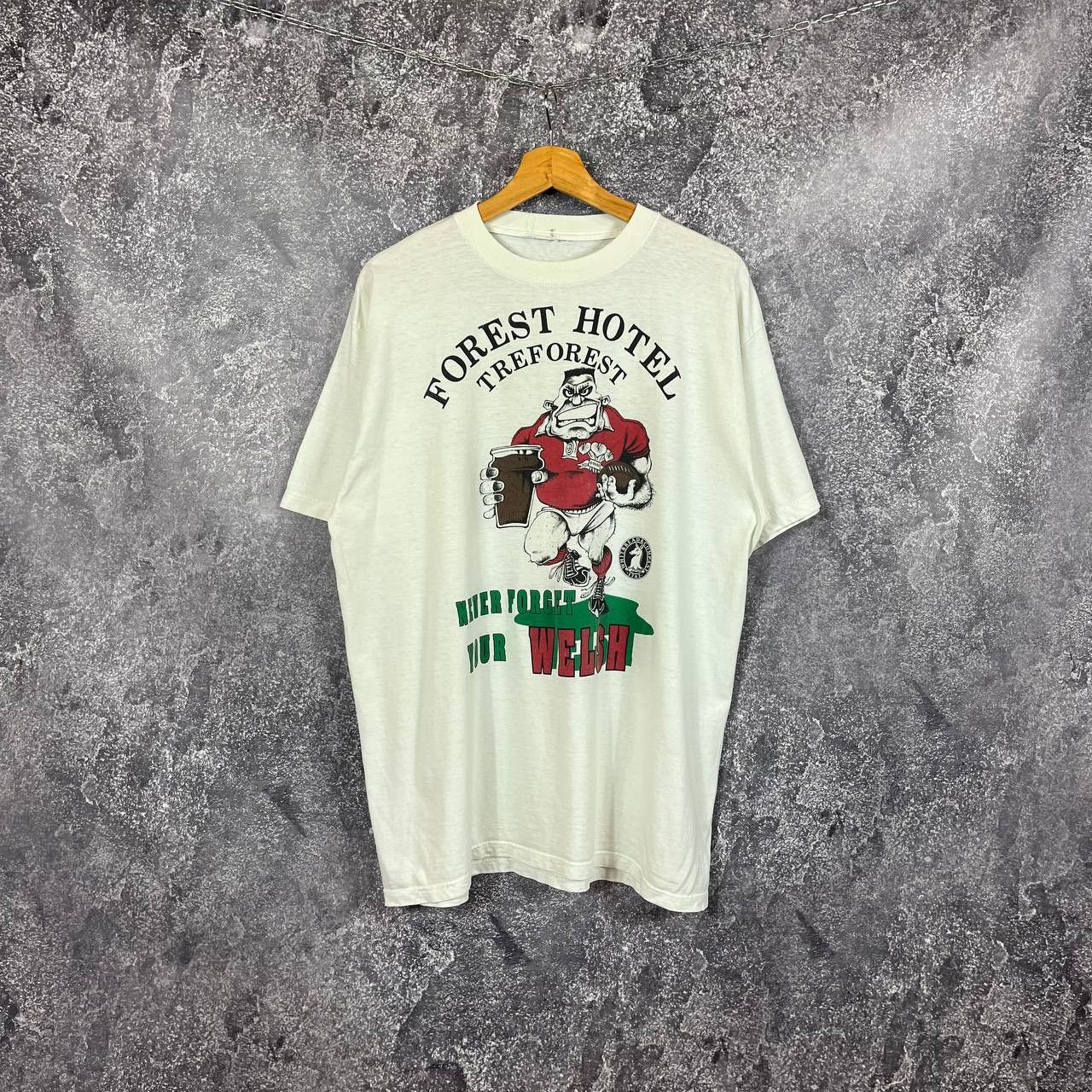 Vintage Wales Rugby Never Forget Your Welsh Vintage Humor T Shirt Hoodie, Sweatshirt | PodTeesHub.com