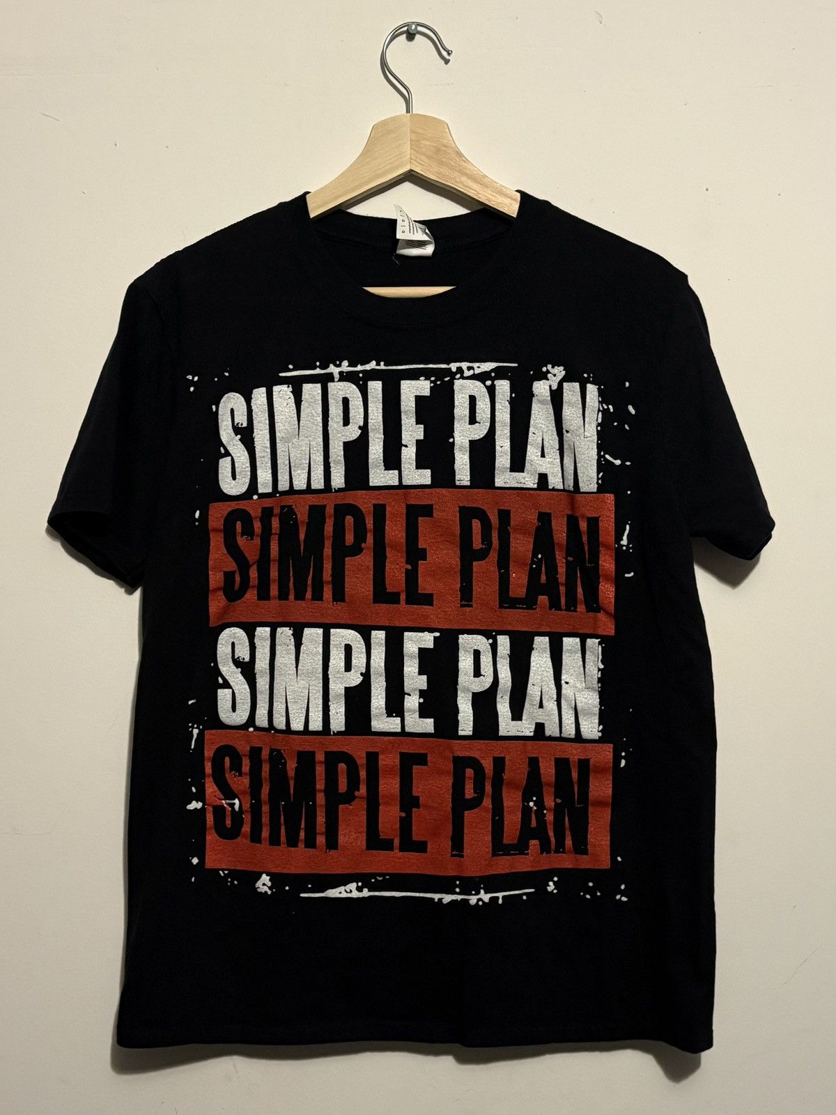 Band Tees Vintage Y2k Simple Plan North American Tour Ss Band T Shirt Hoodie, Sweatshirt | PodTeesHub.com
