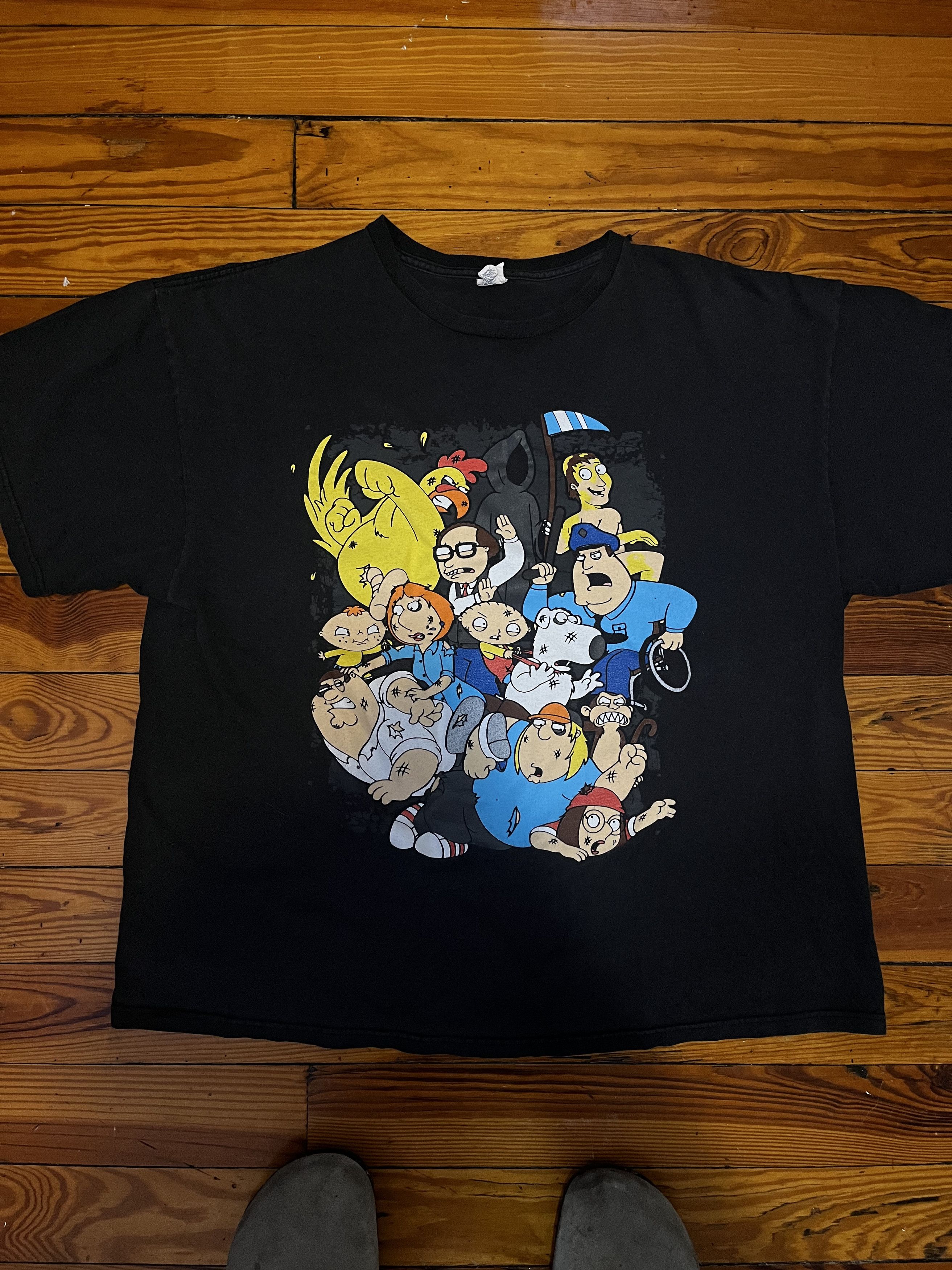 Vintage 2006 Family Guy T Shirt Hoodie, Sweatshirt | PodTeesHub.com