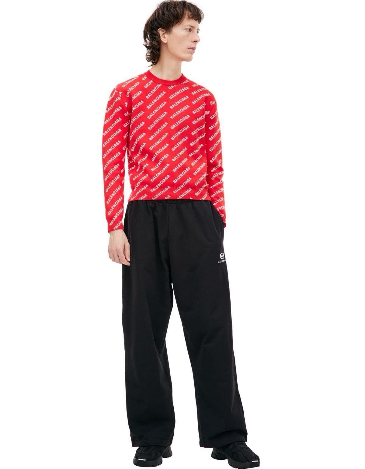 Balenciaga Cashmere Logo Print Crewneck Sz Xs T-Shirts, Hoodie, Sweatshirt | PodTeesHub.com