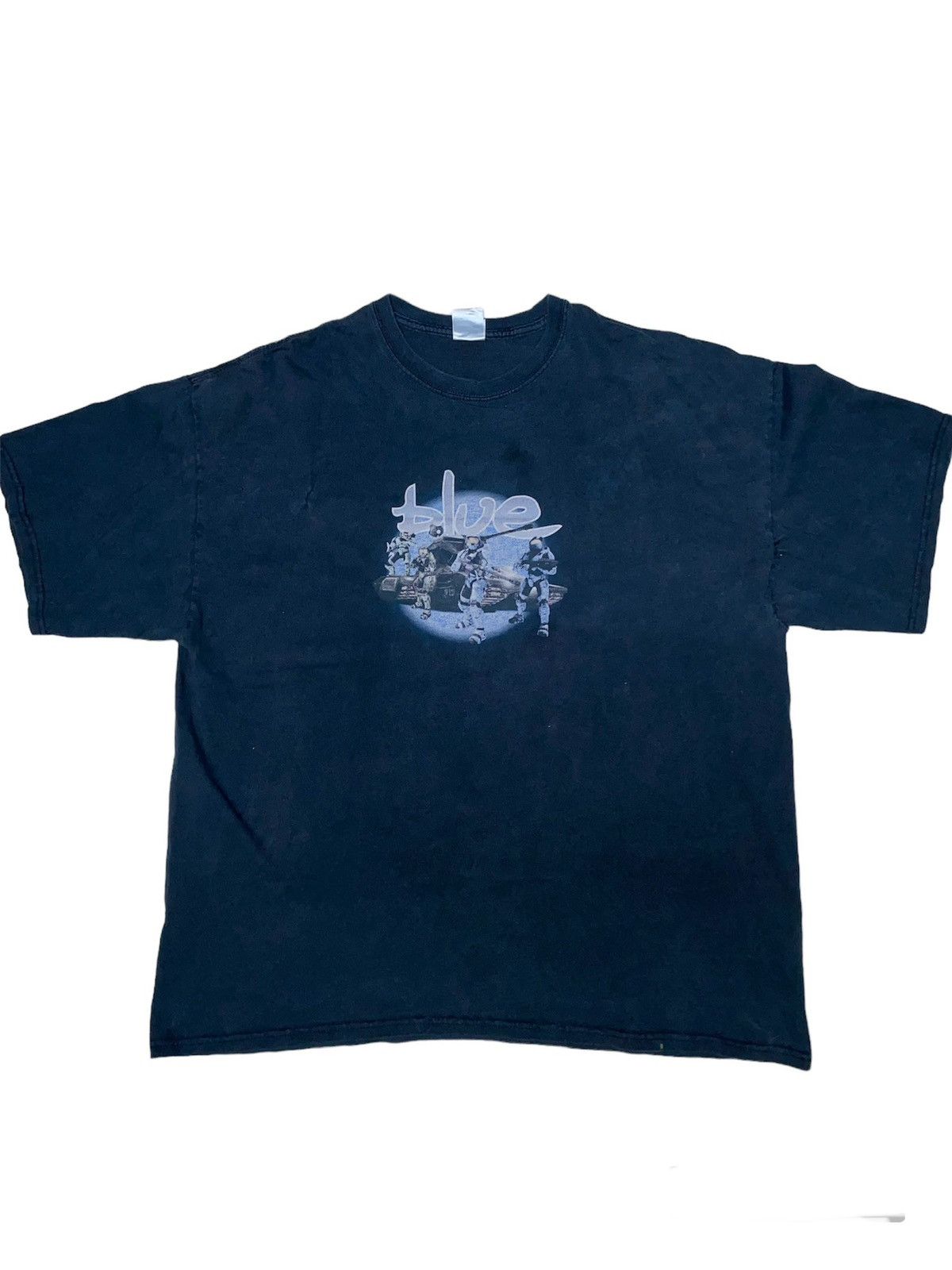 Vintage Y2k Halo Team Blue Gaming Tee Hoodie, Sweatshirt | PodTeesHub.com