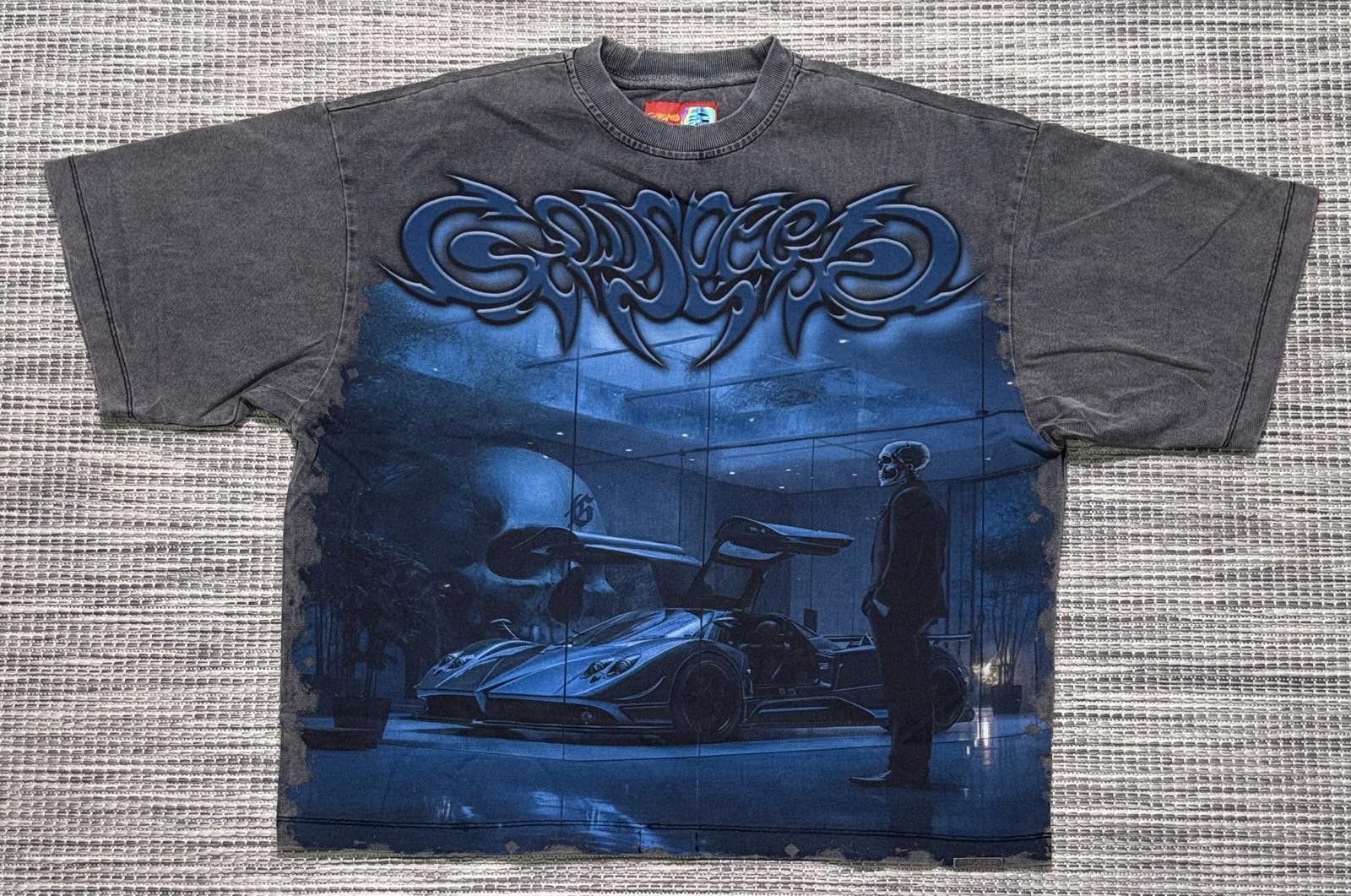 Godspeed Grey Wash Showroom Miami Superrun Tee Hoodie, Sweatshirt | PodTeesHub.com