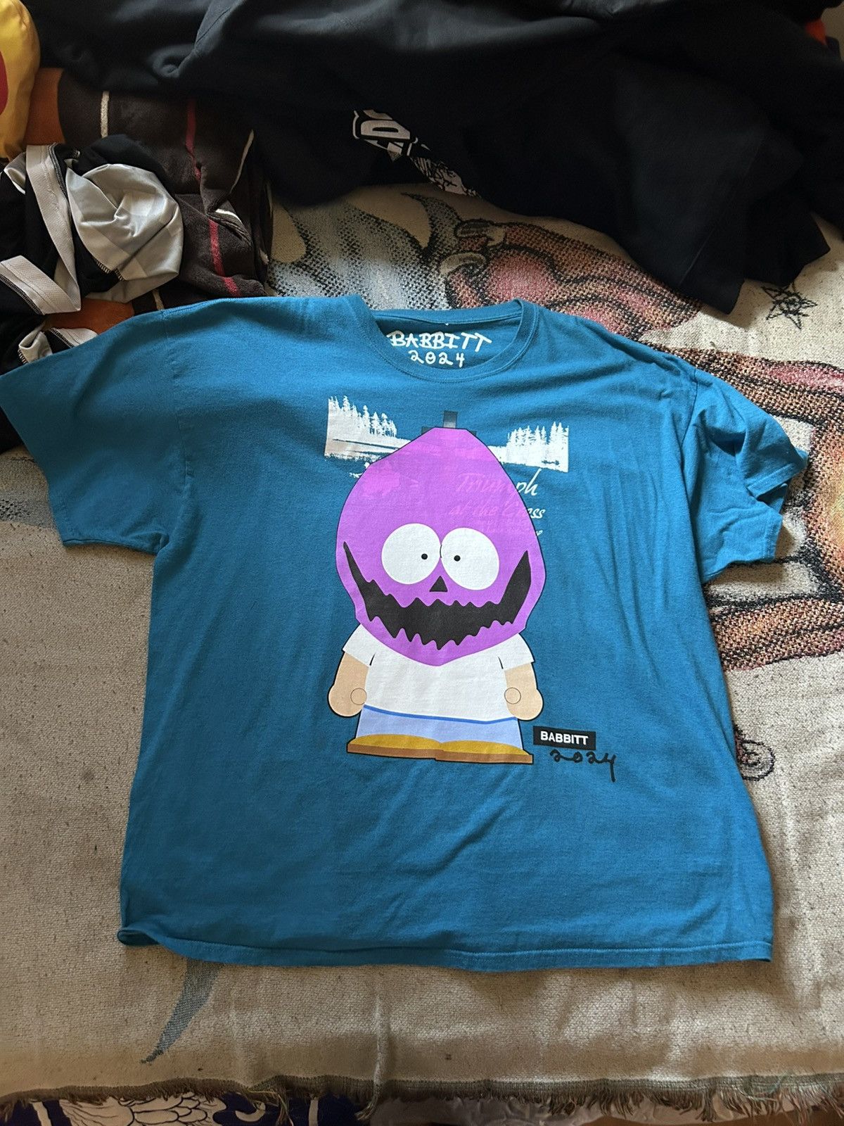 Asspizza South Park Mask Revived Asspizza Tee Hoodie, Sweatshirt | PodTeesHub.com
