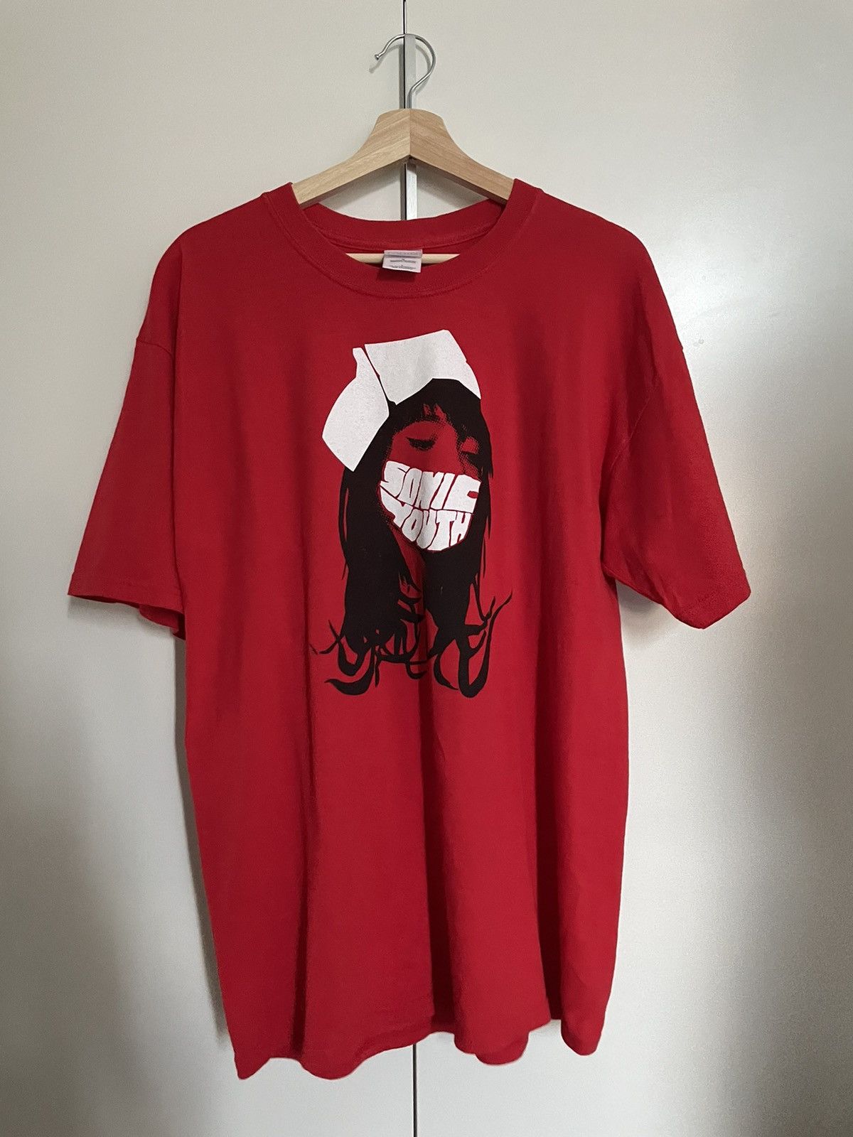 Vintage Sonic Youth Nurse Band T Shirt Hoodie, Sweatshirt | PodTeesHub.com