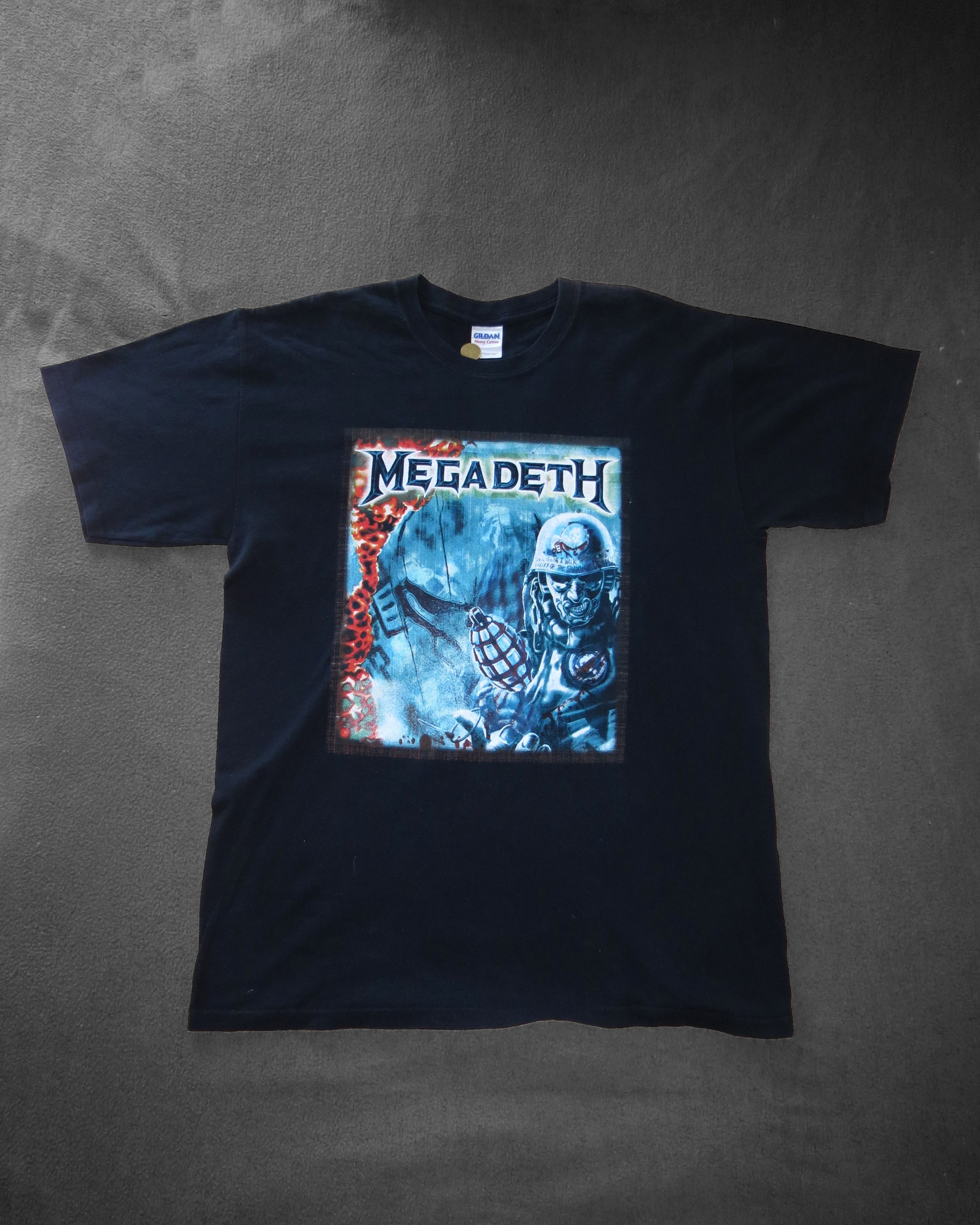 Gildan Megadeth 2008 Europe Tour Merch By Gildan T-Shirts, Hoodie, Sweatshirt | PodTeesHub.com