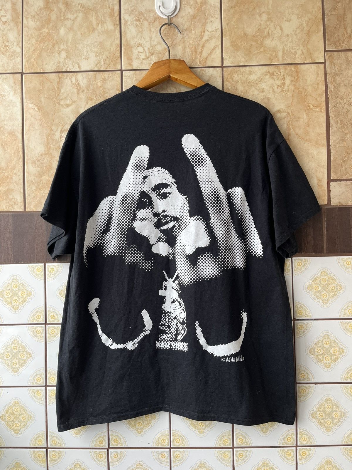 Rap Tees Tupac 2pac Oversized Tee Shirt Hoodie, Sweatshirt | PodTeesHub.com
