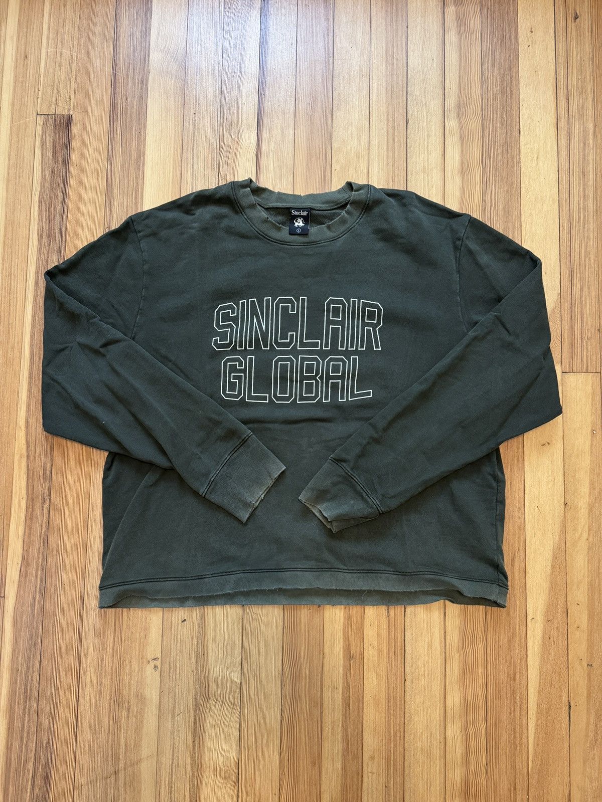 Global Sinclair Distressed Crewneck T-Shirts, Hoodie, Sweatshirt | PodTeesHub.com