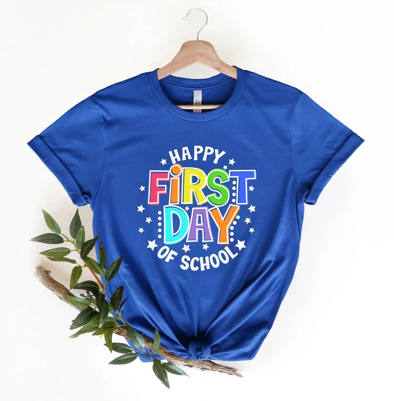 Happy First Day of School T-Shirt Hoodie, Sweatshirt | PodTeesHub.com