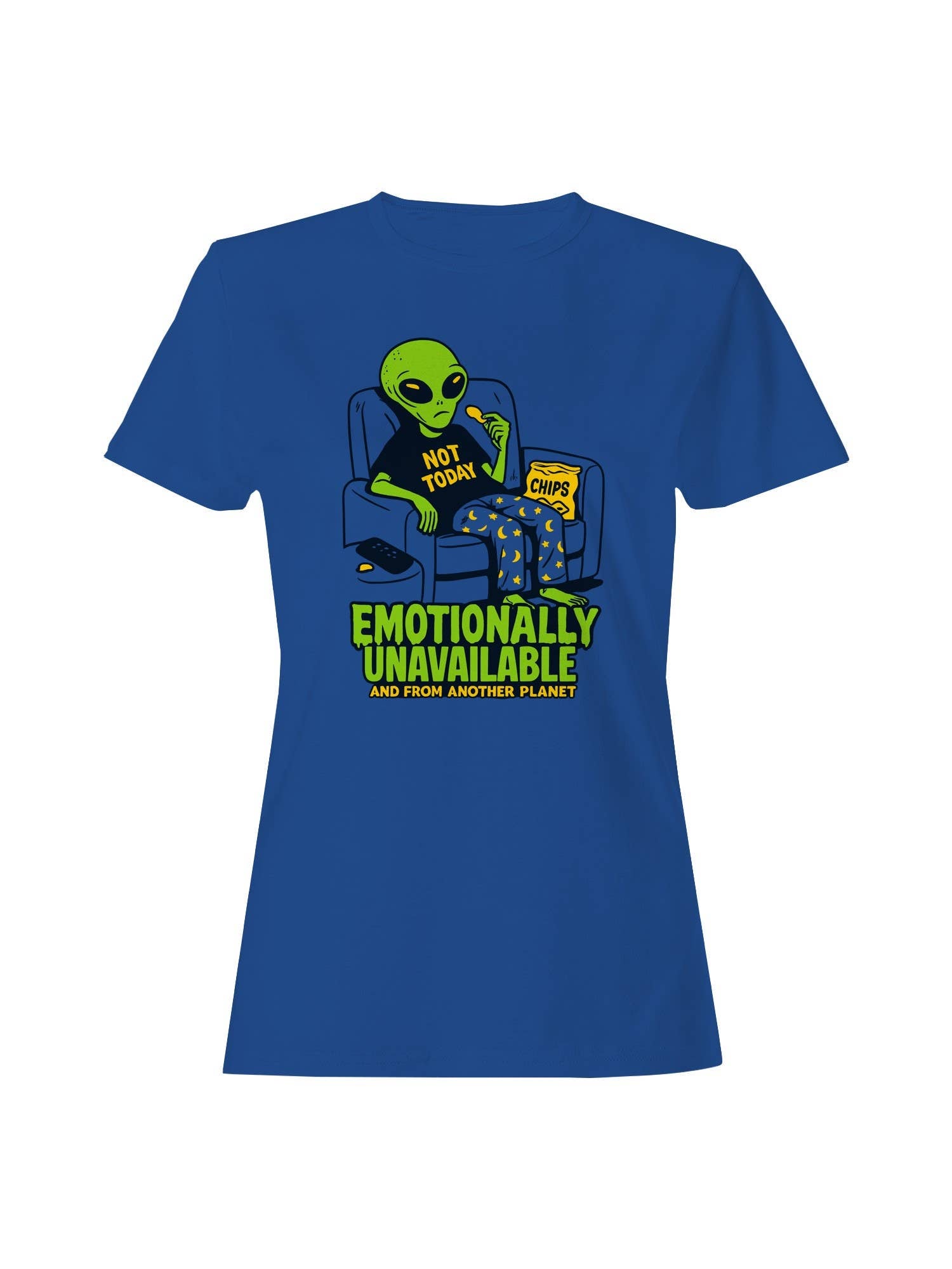 Emotionally Unavailable Alien Vibes Women's T-Shirt Hoodie, Sweatshirt | PodTeesHub.com