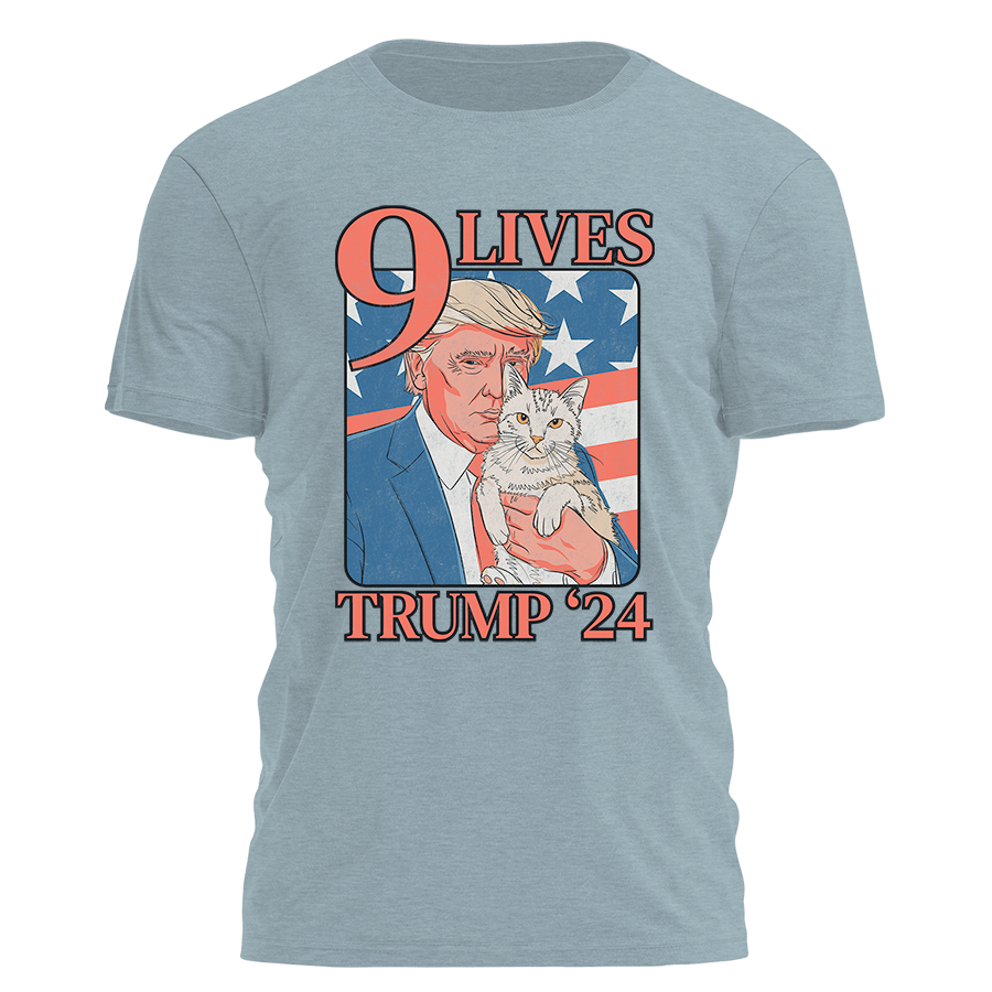9 Lives - Trump 24 Tee - 2986 Hoodie, Sweatshirt | PodTeesHub.com