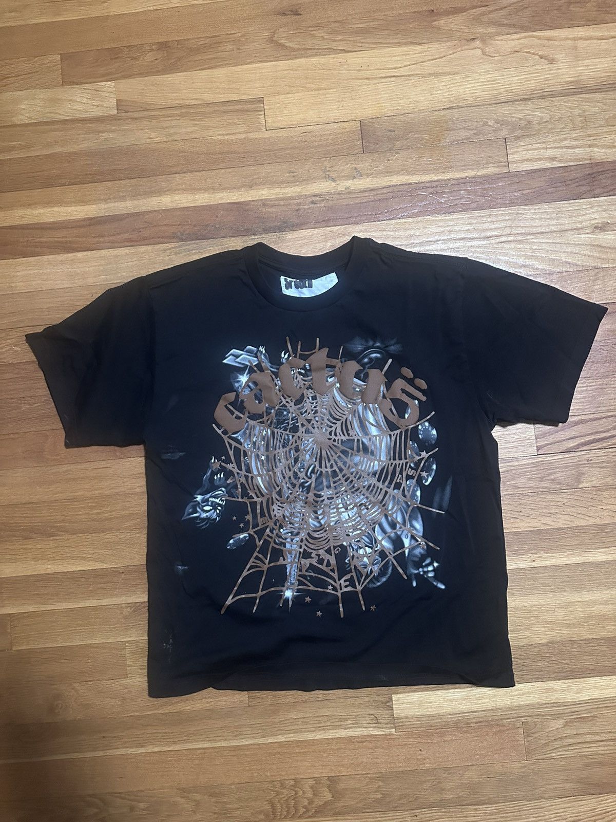 Travis Scott Sp5der X Travis Scott Tee Hoodie, Sweatshirt | PodTeesHub.com