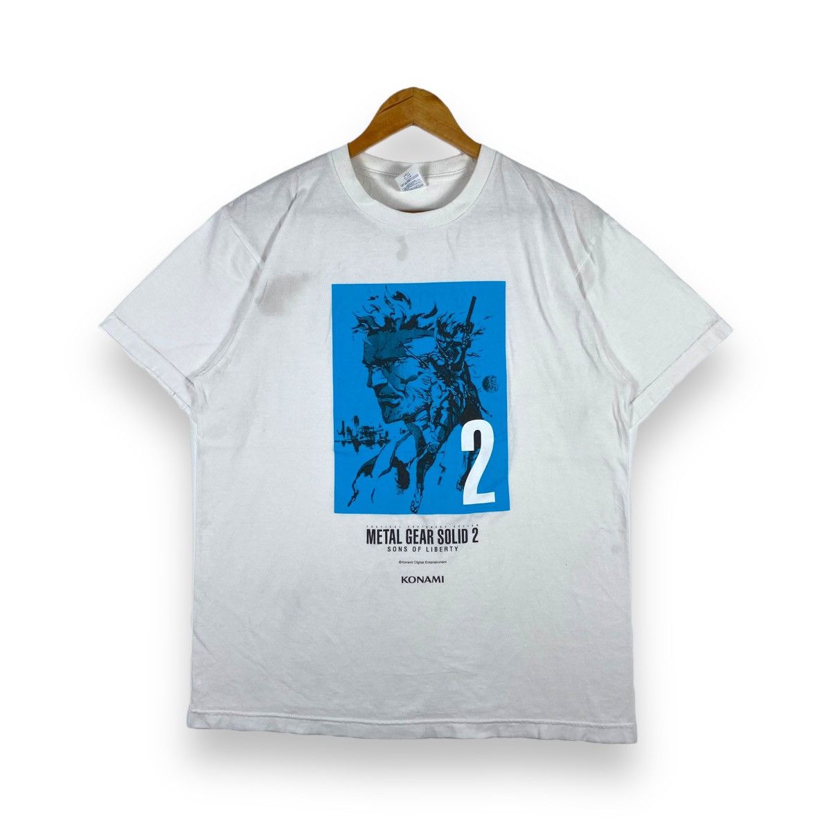 Vintage Metal Gear Solid 2 Son Liberty Konami Game T-Shirts, Hoodie, Sweatshirt