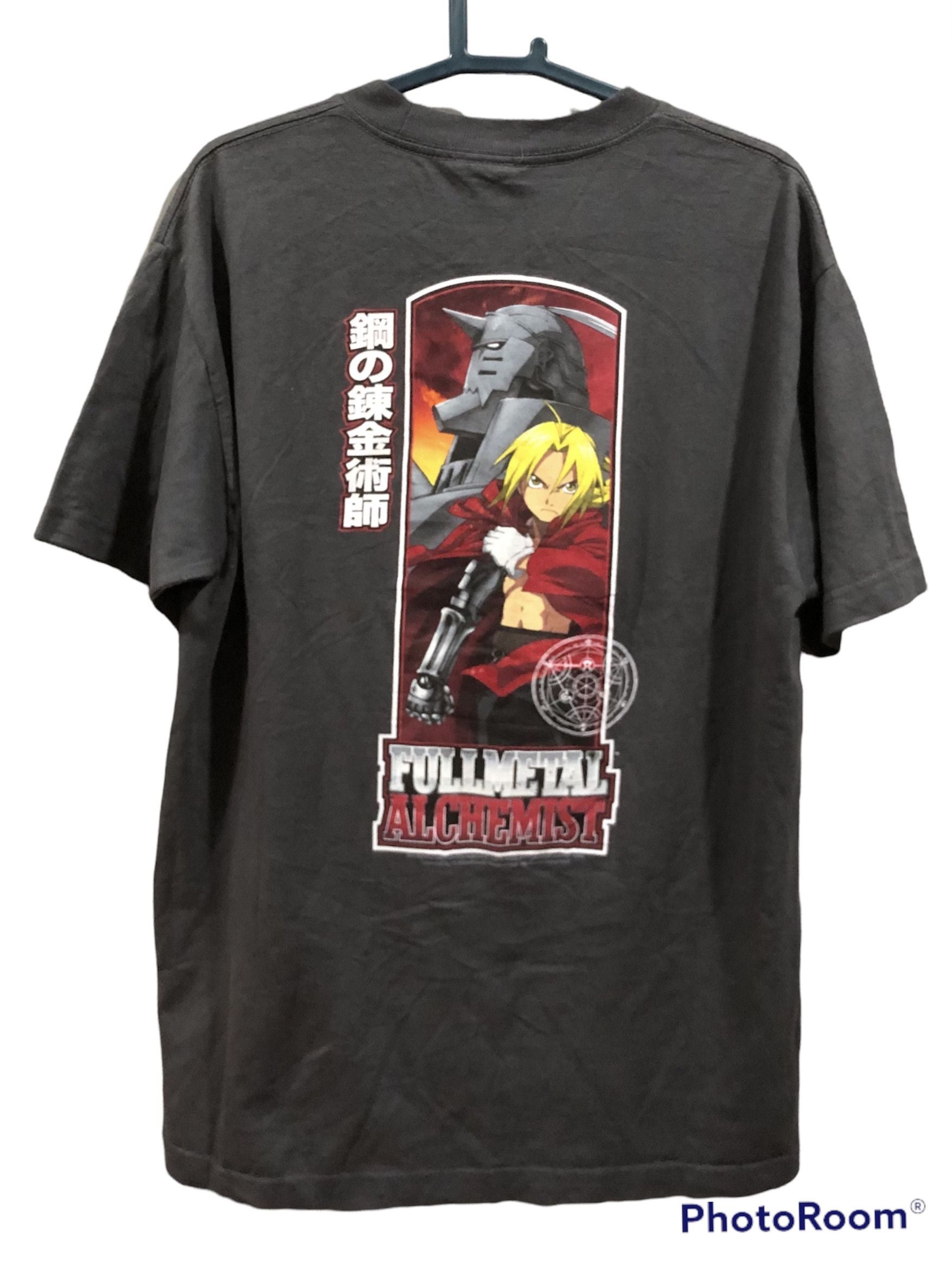 Anime Vintage Fullmetal Alchemist Japan Anime Tshirt Hoodie, Sweatshirt | PodTeesHub.com