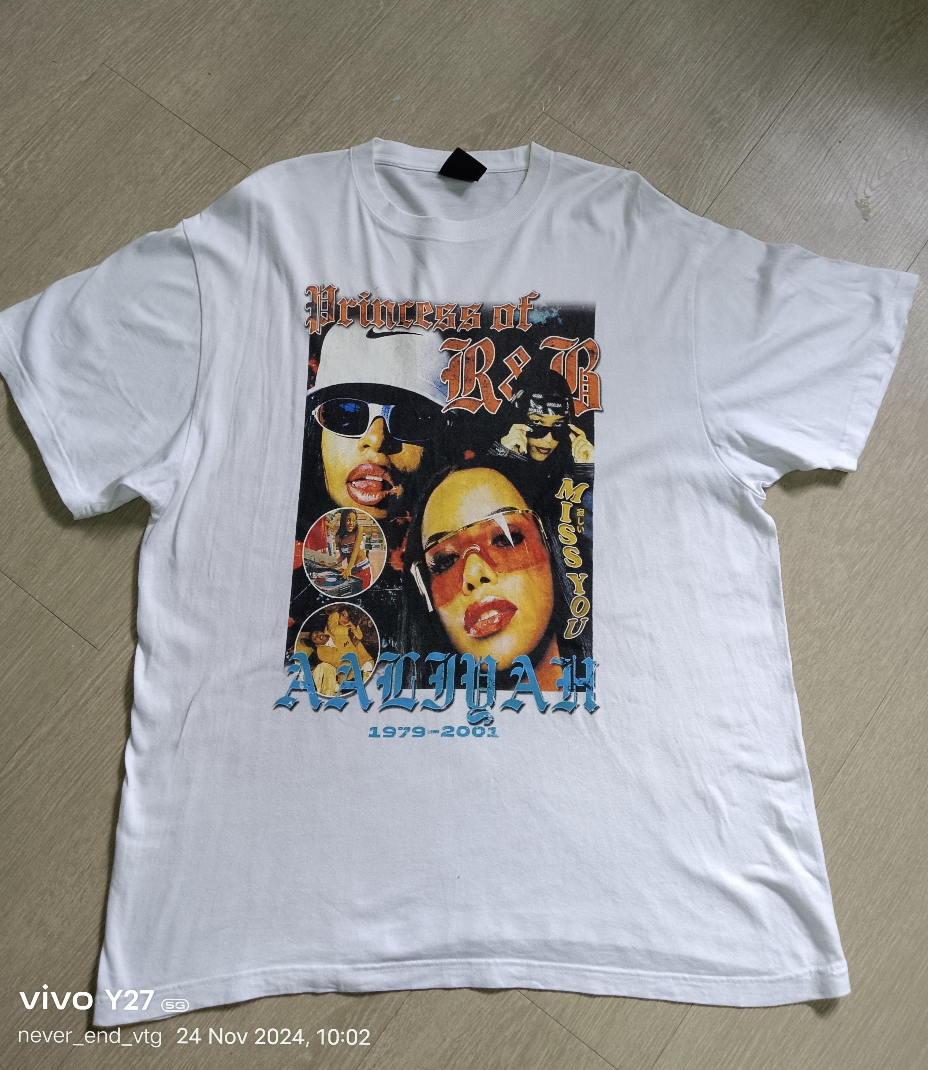 Tees Aaliyah Rap Tees Hoodie, Sweatshirt | PodTeesHub.com