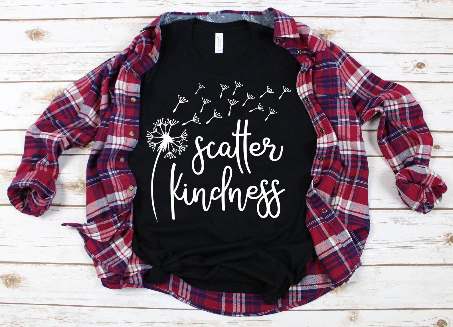 Scatter Kindness T-Shirt Hoodie, Sweatshirt | PodTeesHub.com