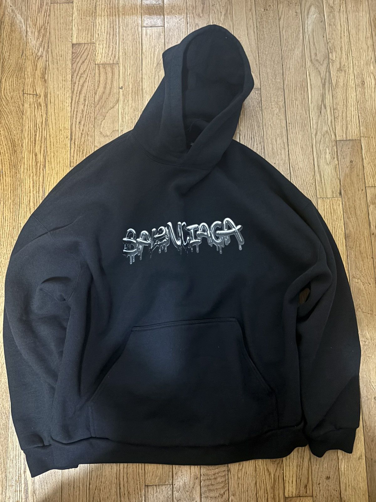 Balenciaga Wide Fit Hoodie T-Shirts, Sweatshirt | PodTeesHub.com
