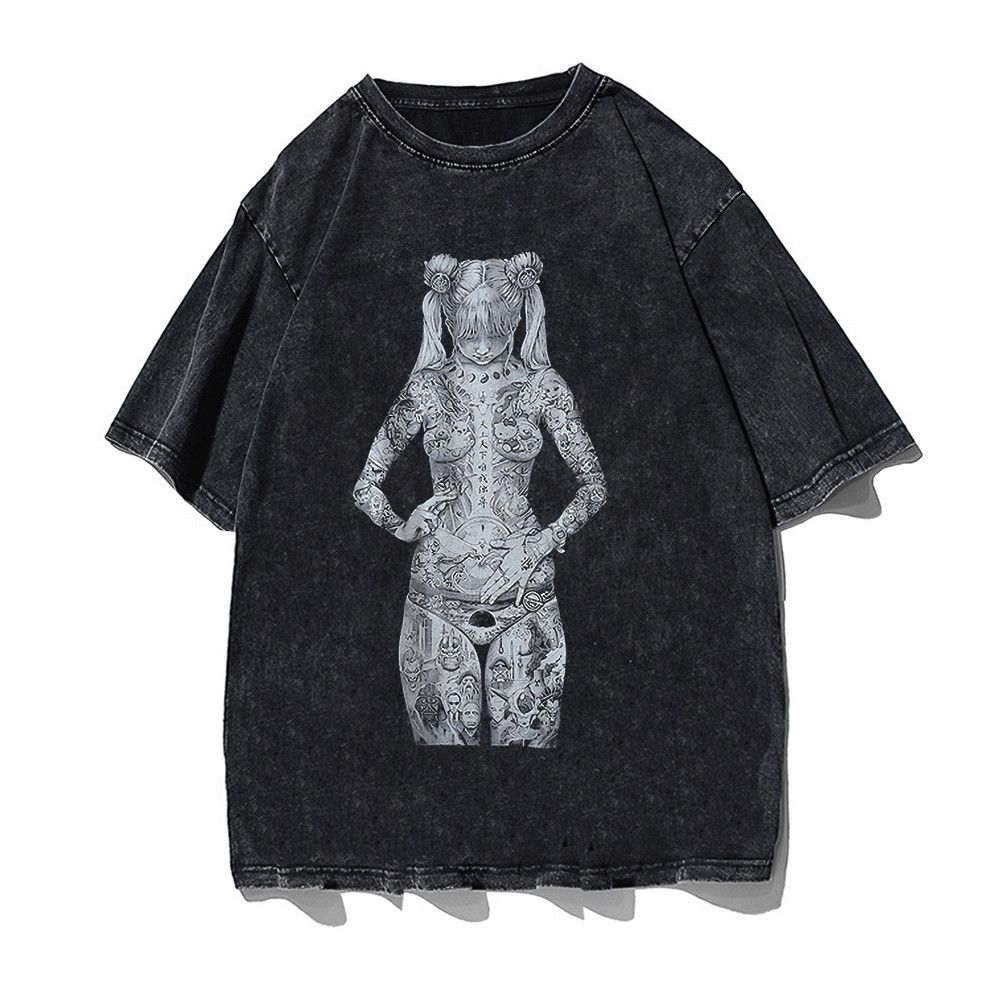 Vintage Lustful Anime Akira Printed Tshirt Hoodie, Sweatshirt | PodTeesHub.com