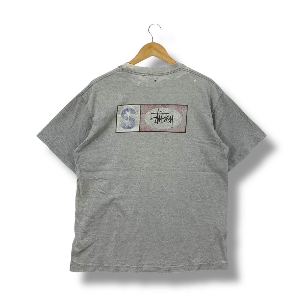 Stussy Vintage 90 S Stussy Faded Graphic Distressed Tee Shirt Hoodie, Sweatshirt | PodTeesHub.com