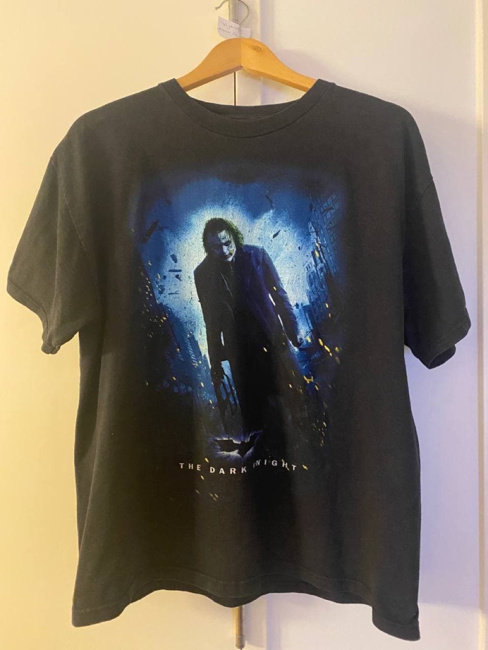 Vintage The Dark Knight Joker Tee Black Medium M Heath Hoodie, Sweatshirt | PodTeesHub.com