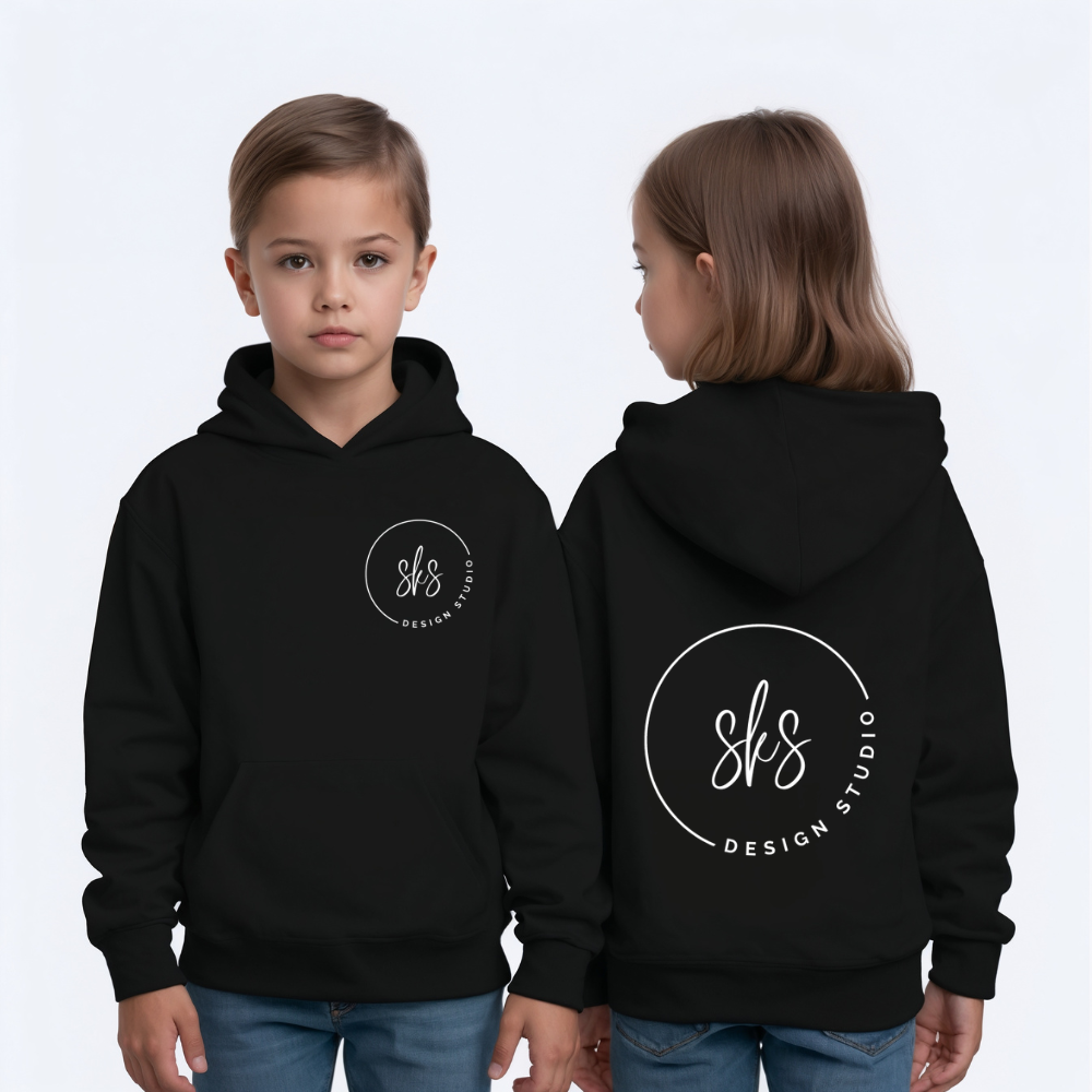 Custom Logo | Youth Unisex Hoodie Sweatshirt [Gildan] T-Shirts | PodTeesHub.com
