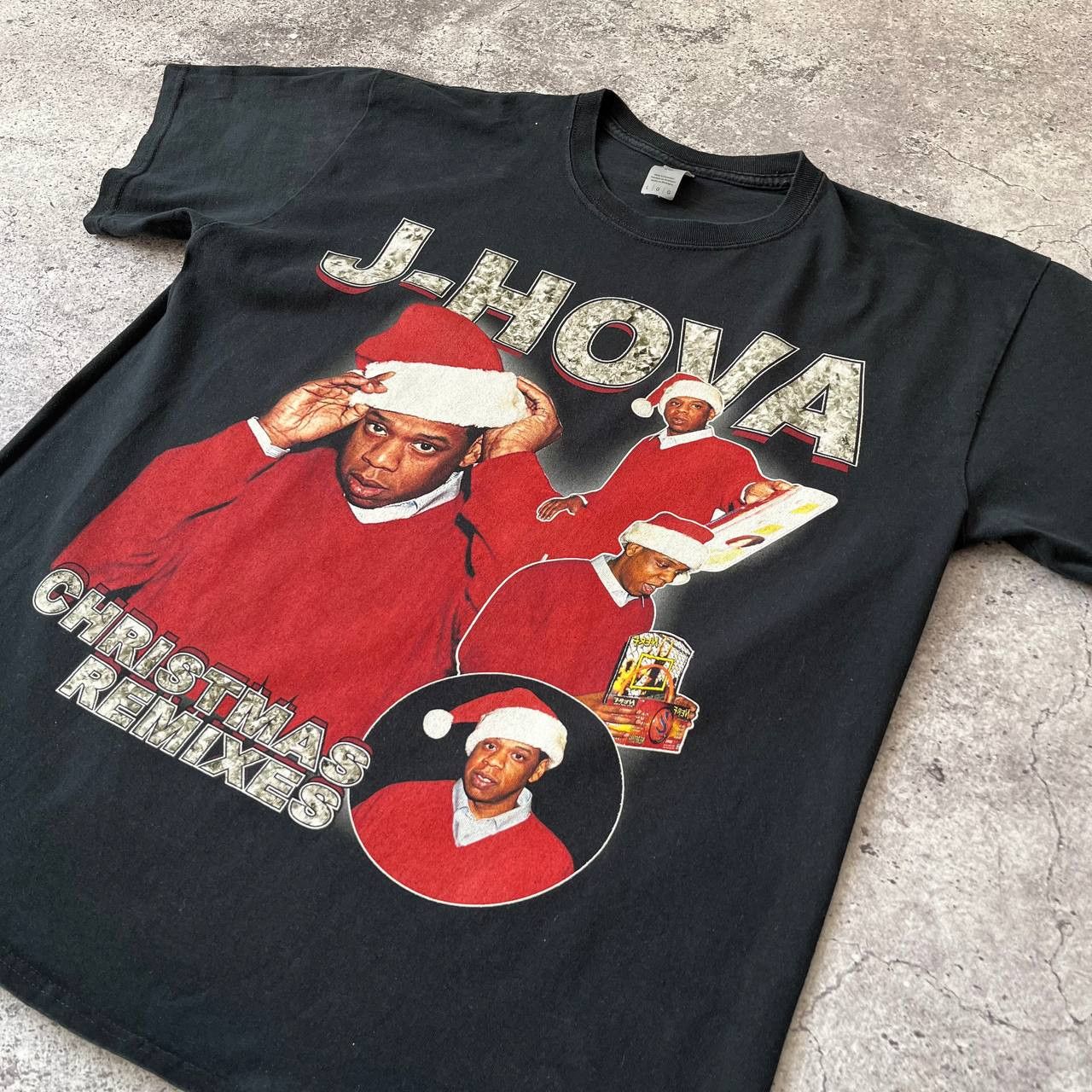 Y2k Vintage Style Jay Z J Hova Christmas Rap Hip Hop T Shirt Hoodie, Sweatshirt | PodTeesHub.com