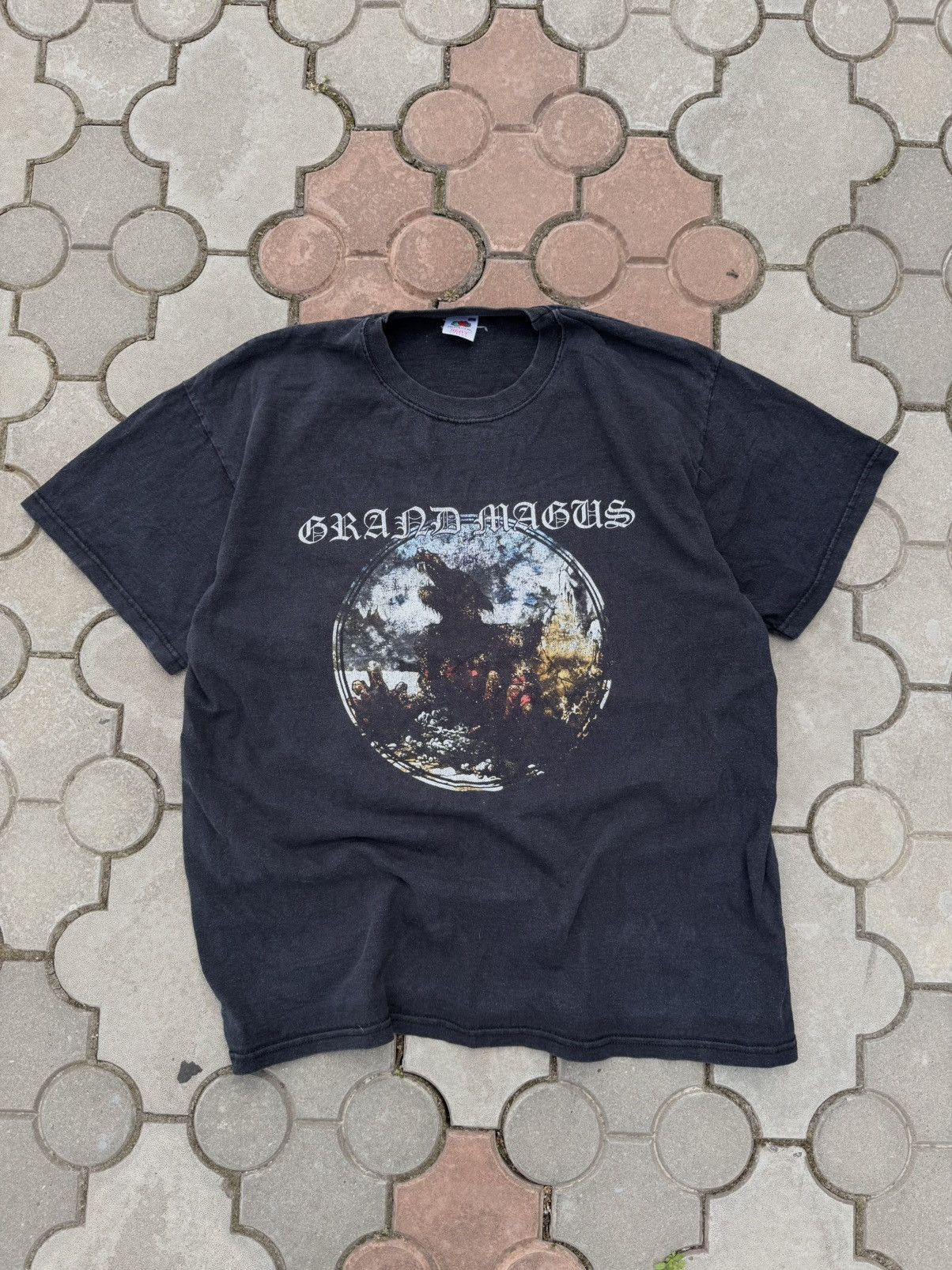 Vintage Grand Magus Amazing Faded Black Metal Tee Shirt Hoodie, Sweatshirt | PodTeesHub.com