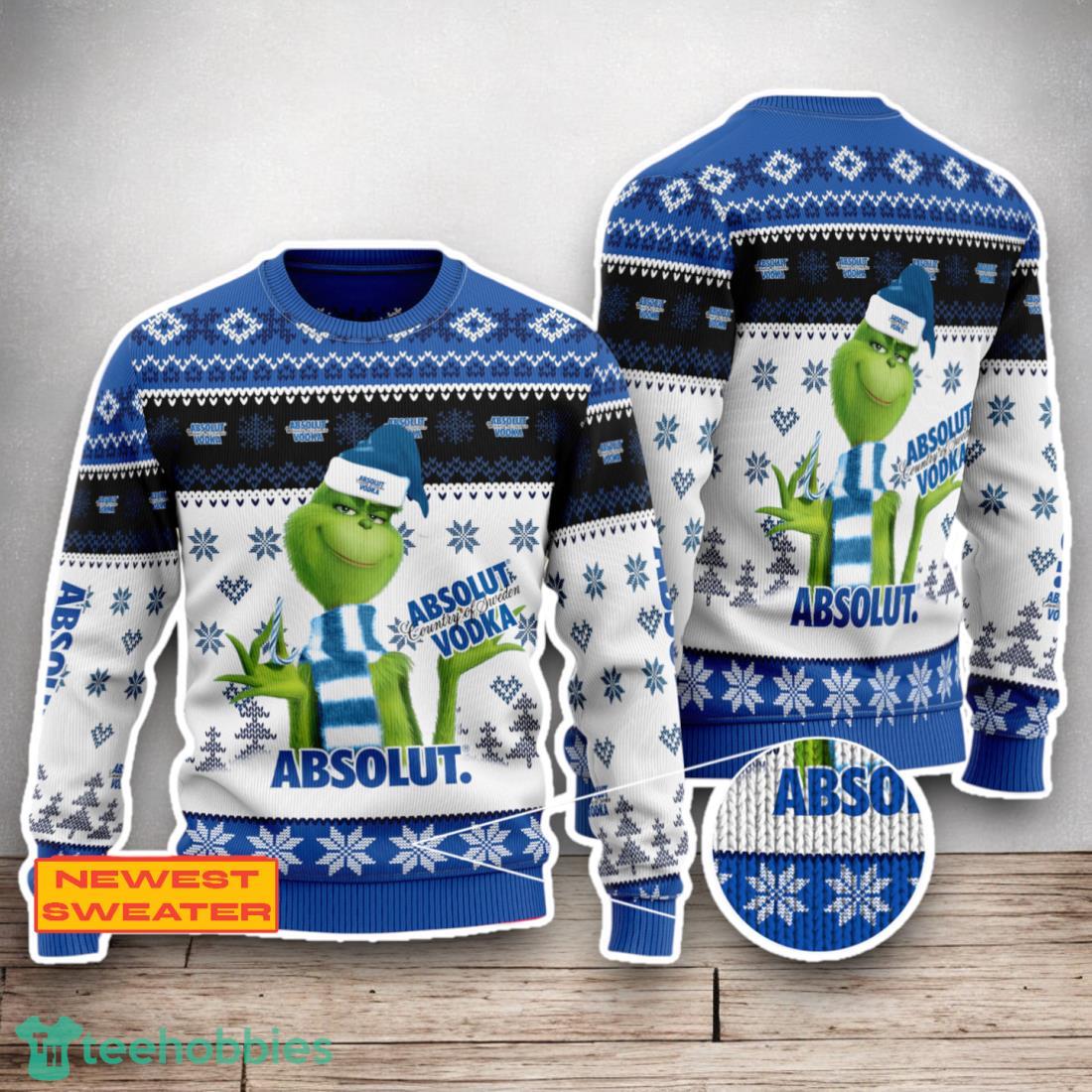 Absolut Vodka The Grinch Ugly Christmas Sweater Christmas Special Gifts For Men Women