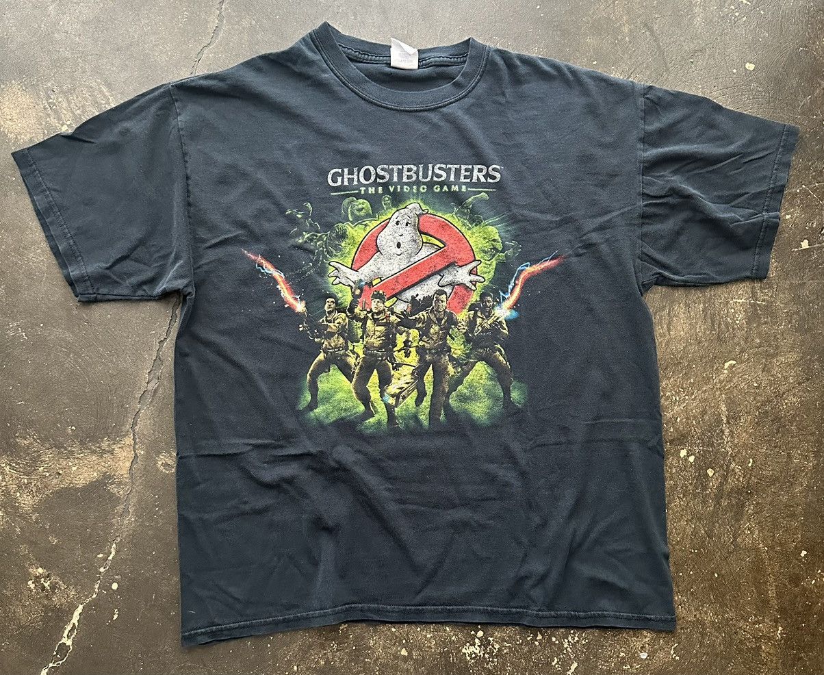 Vintage Y2k Ghostbusters The Video Game Black Tee Hoodie, Sweatshirt | PodTeesHub.com