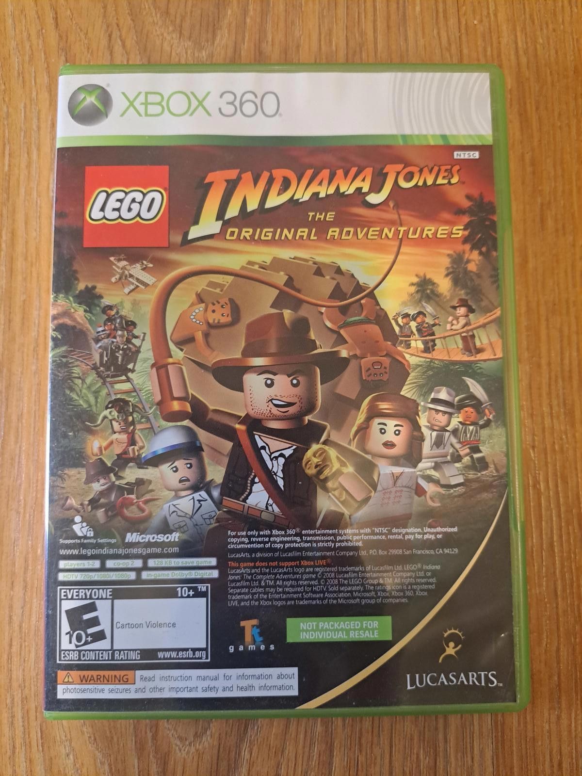 Other Lego Indiana Jones Kung Fu Panda Xbox 360 Complete T-Shirts, Hoodie, Sweatshirt