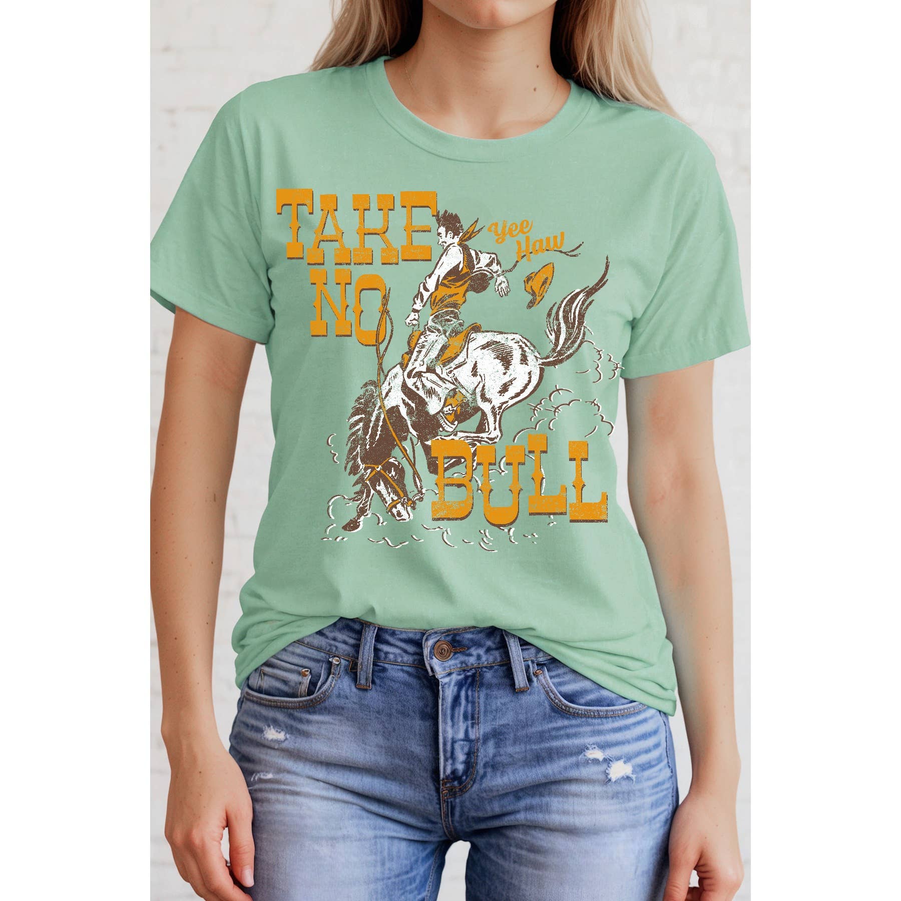Take No Bull Short Sleeve Tee Hoodie, Sweatshirt | PodTeesHub.com