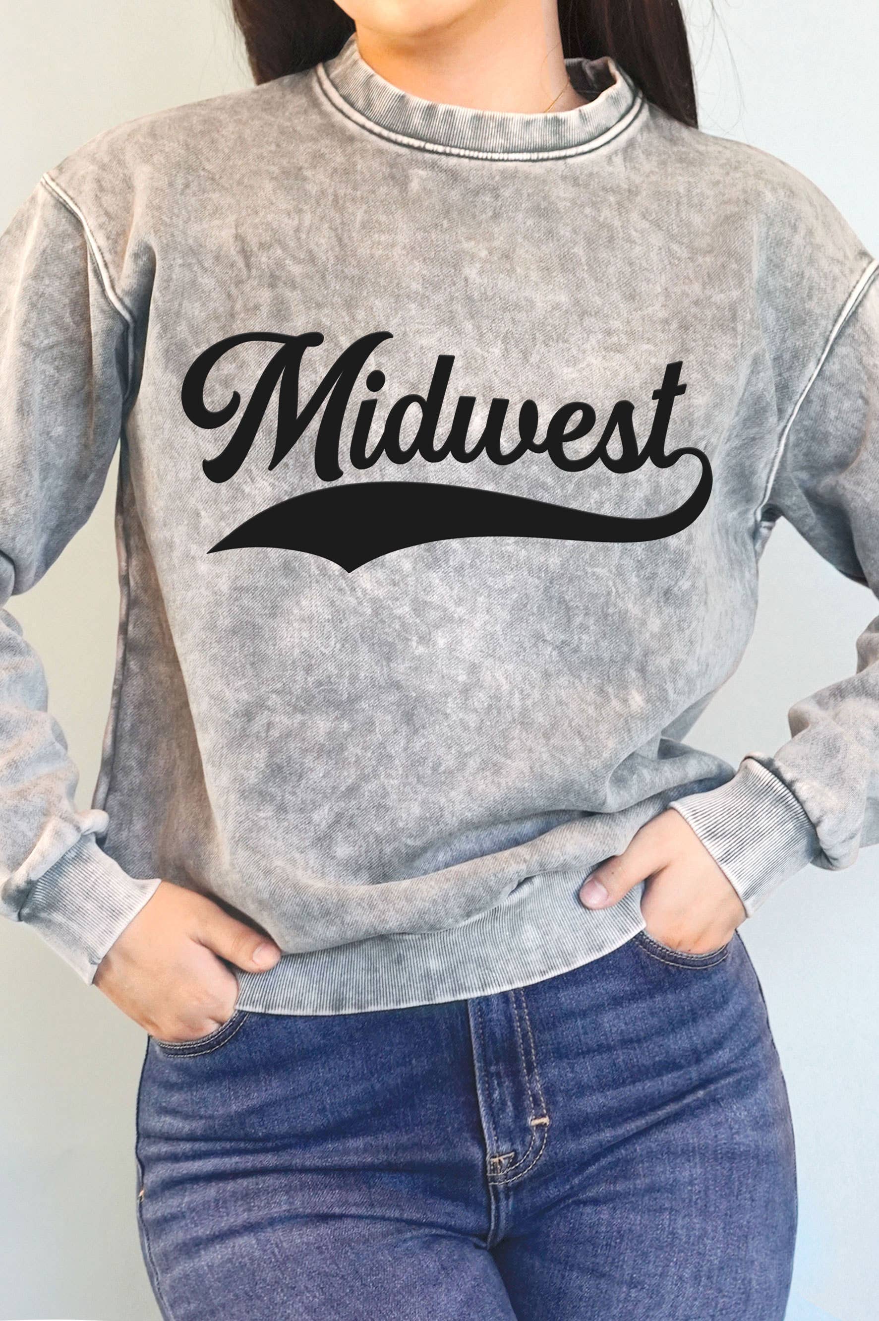 Midwest Puff Mineral Graphic Brushed Sweatshirt T-Shirts, Hoodie | PodTeesHub.com