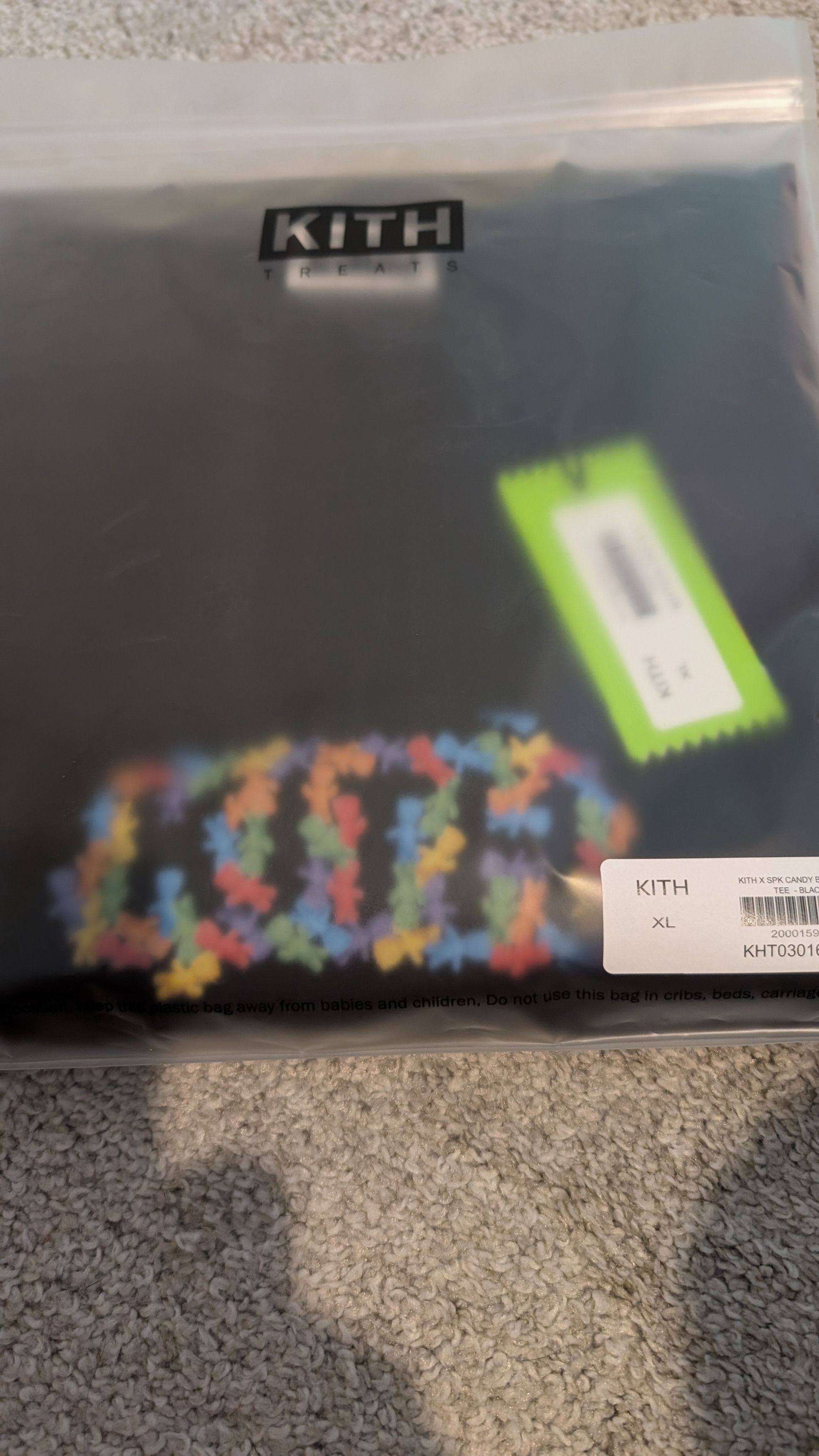 Kith Sour Patch Candy Box Logo Tee Black Hoodie, Sweatshirt | PodTeesHub.com