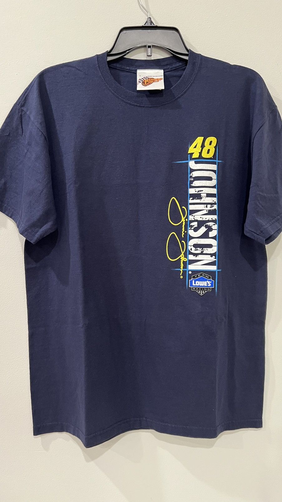 Nascar Jimmie Johnson 48 Winners Circle Size Large T-Shirts, Hoodie, Sweatshirt | PodTeesHub.com