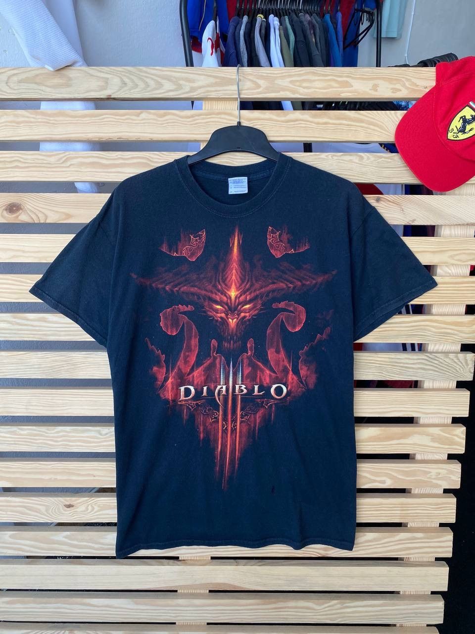 Playstation X Vintage Vintage Diablo 3 Fullprint Promo Blizzard Video Games T-Shirts, Hoodie, Sweatshirt