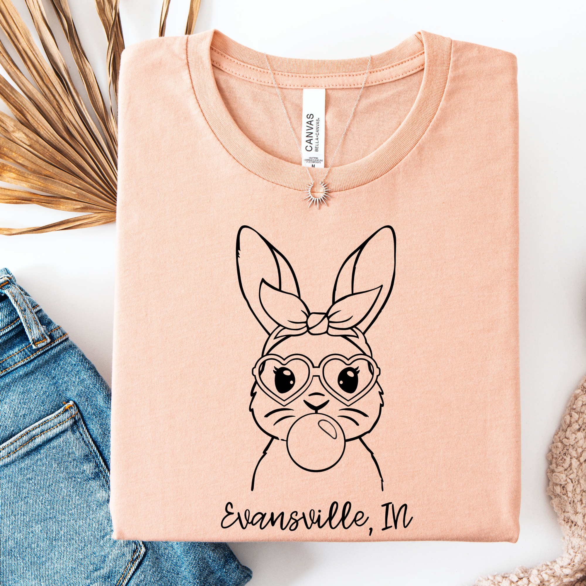 Custom Easter Bunny Graphic Tee Hoodie, Sweatshirt | PodTeesHub.com