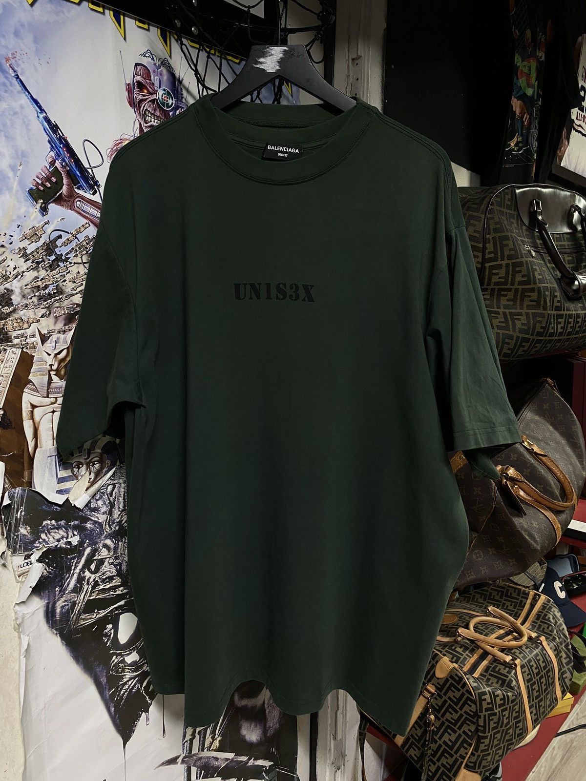 Balenciaga Spellout Unis3x Logo T Shirt Size 2xl Hoodie, Sweatshirt | PodTeesHub.com
