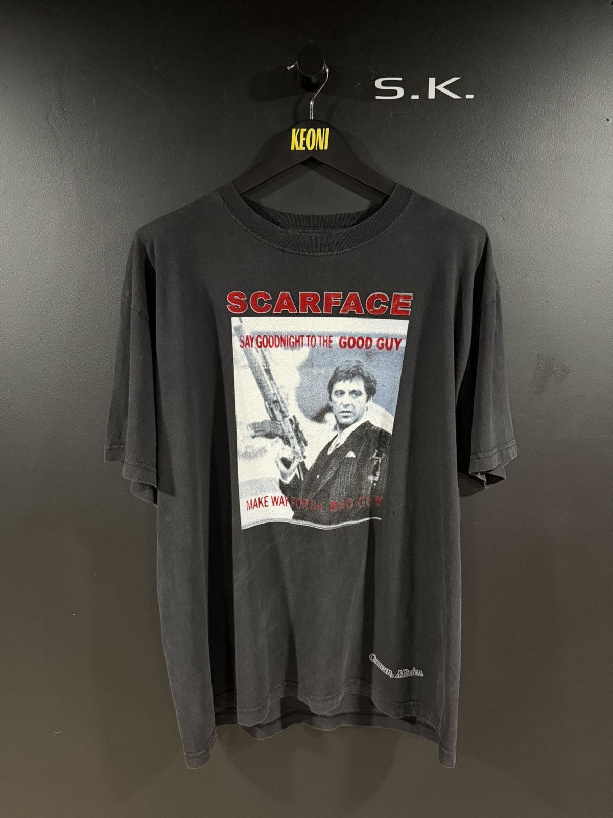 2000s Y2k Vintage Scarface Al Pacino Faded Movie Tee Xl Hoodie, Sweatshirt | PodTeesHub.com