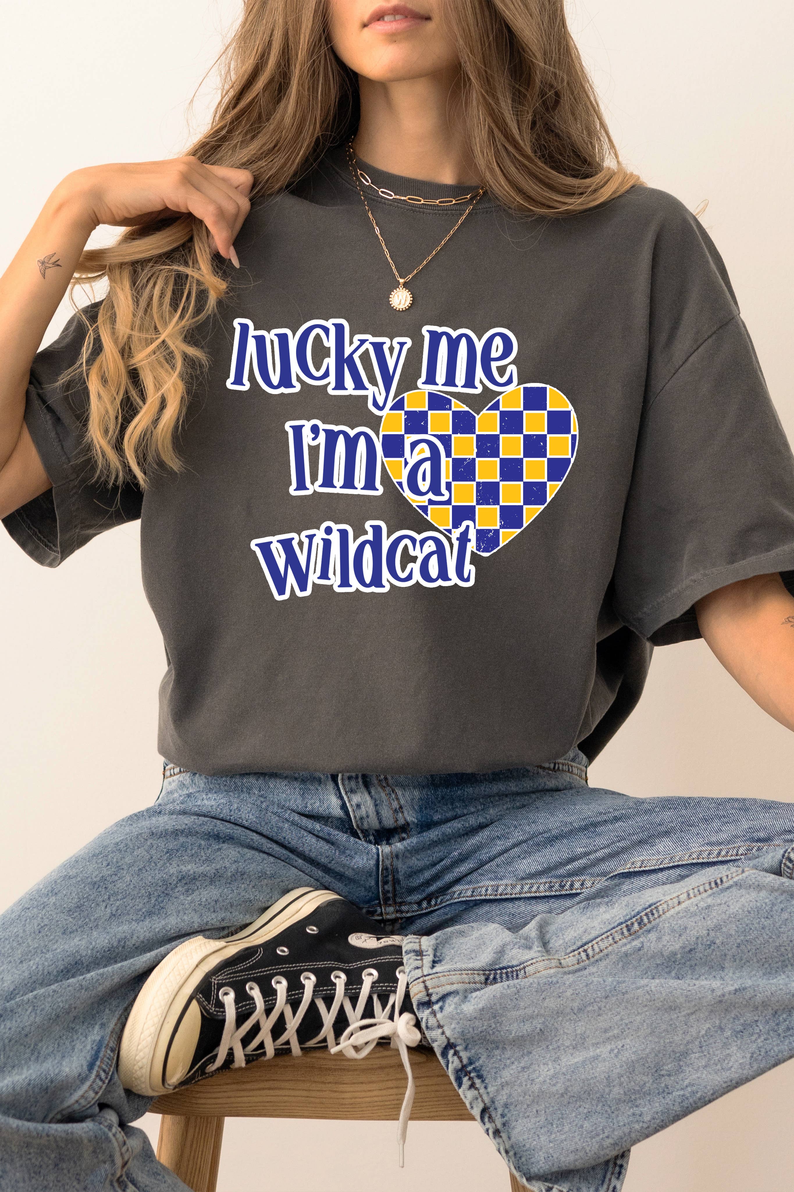 Custom How Lucky School Spirit Graphic Tee Hoodie, Sweatshirt | PodTeesHub.com