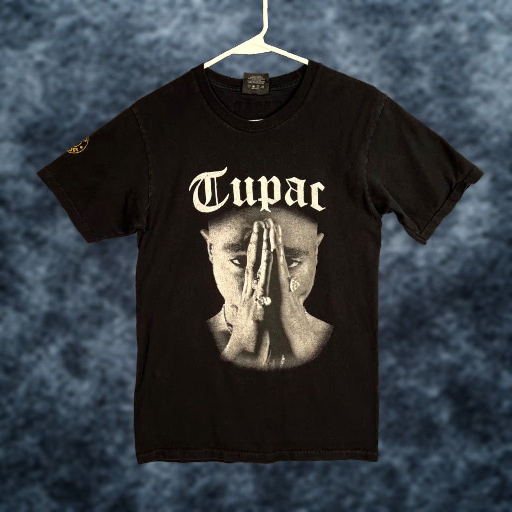 Vintage Tupac Shakur Cross Colours Graphic Tee M Black 100 Cotton Short Sleeve Crew Nec Mens Hoodie, Sweatshirt