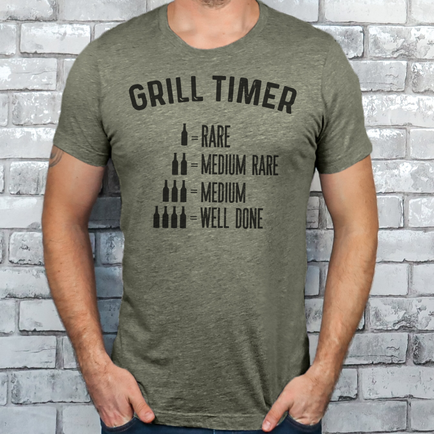 Grill Timer T-Shirt Hoodie, Sweatshirt | PodTeesHub.com