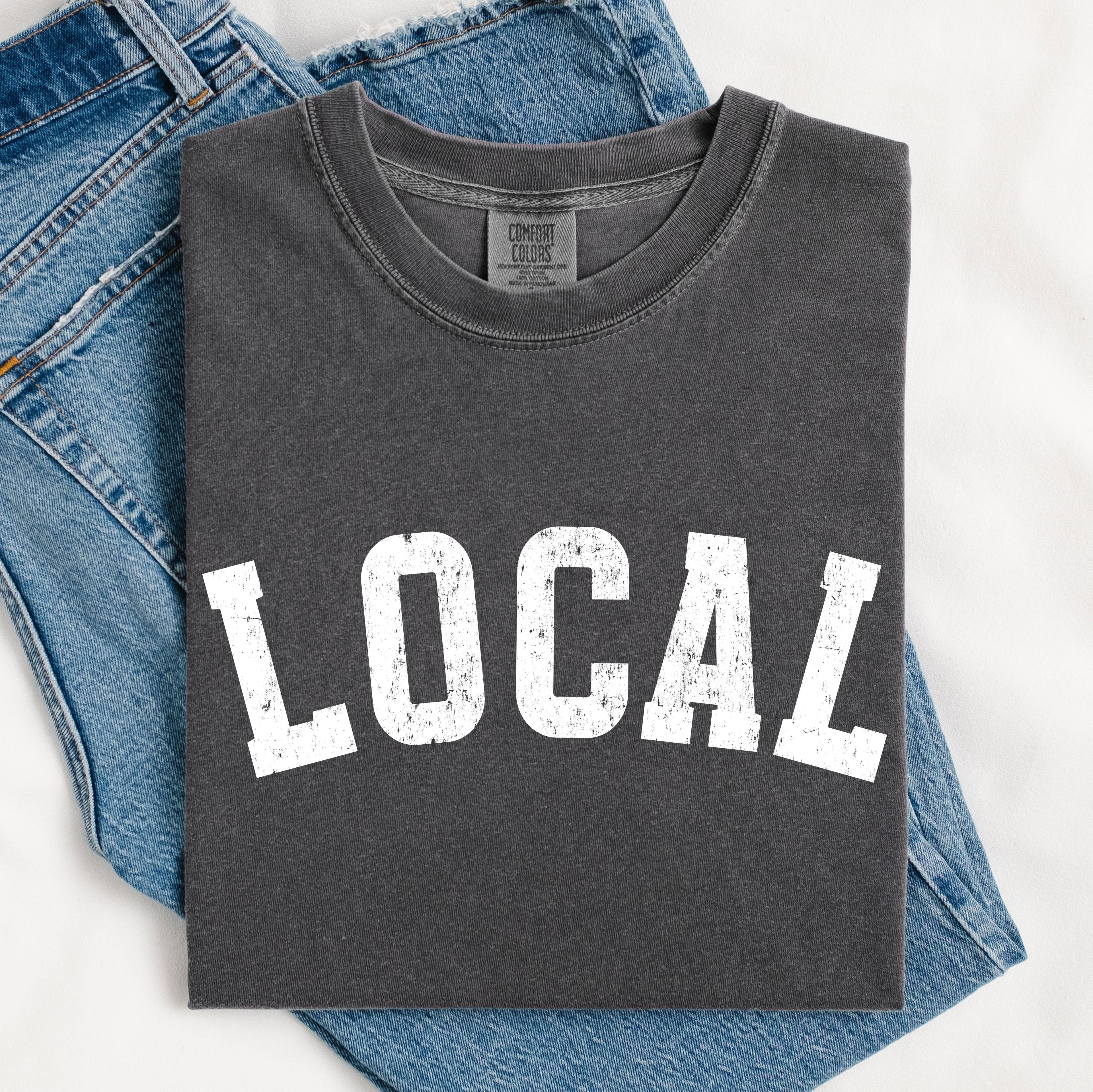 Local T-Shirt Shop Local Graphic Tee Hometown Pride Hoodie, Sweatshirt | PodTeesHub.com