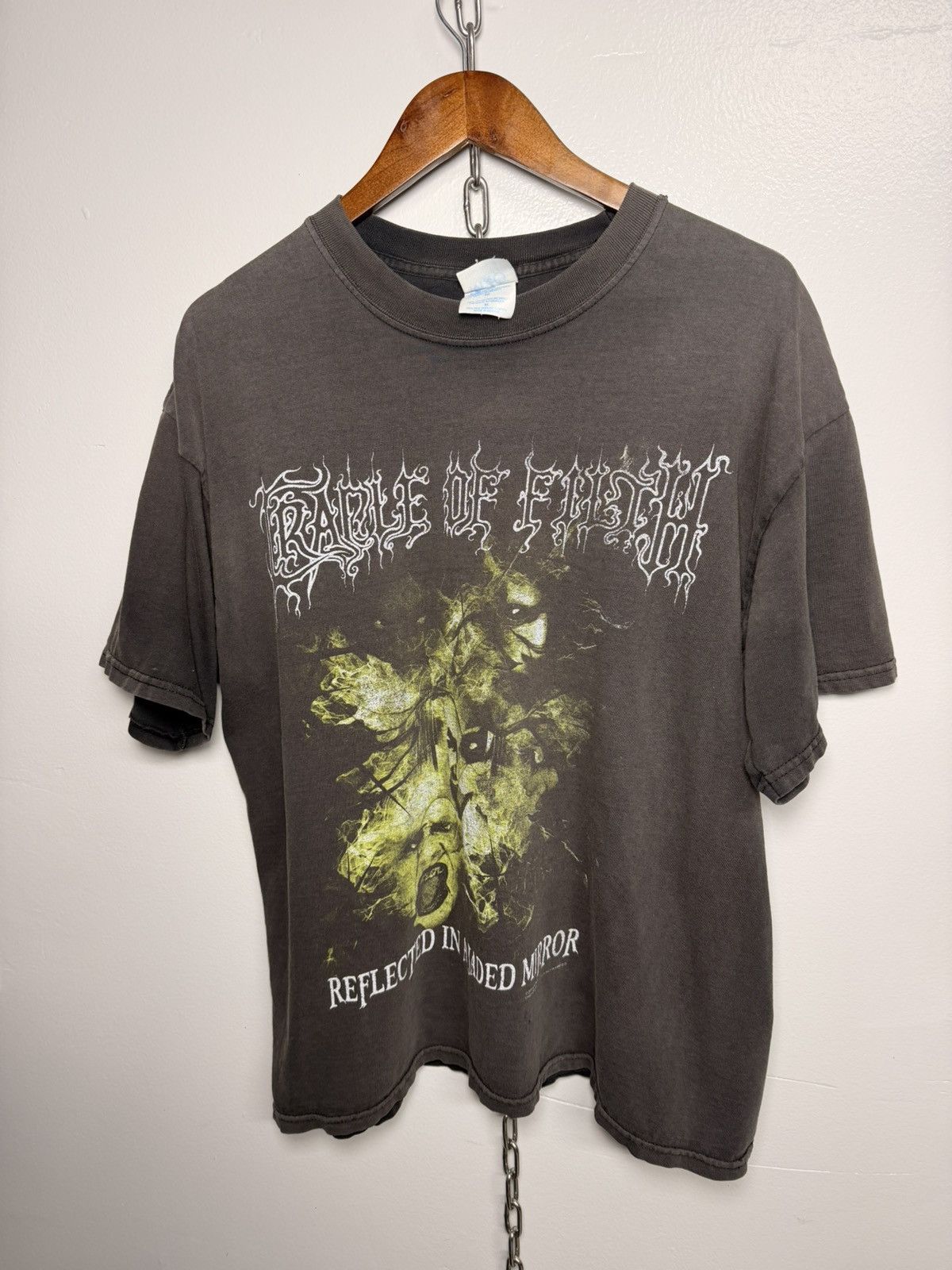Band Tees Faded Vintage Cradle Of Filth Short Sleeve Tshirt Hoodie, Sweatshirt | PodTeesHub.com
